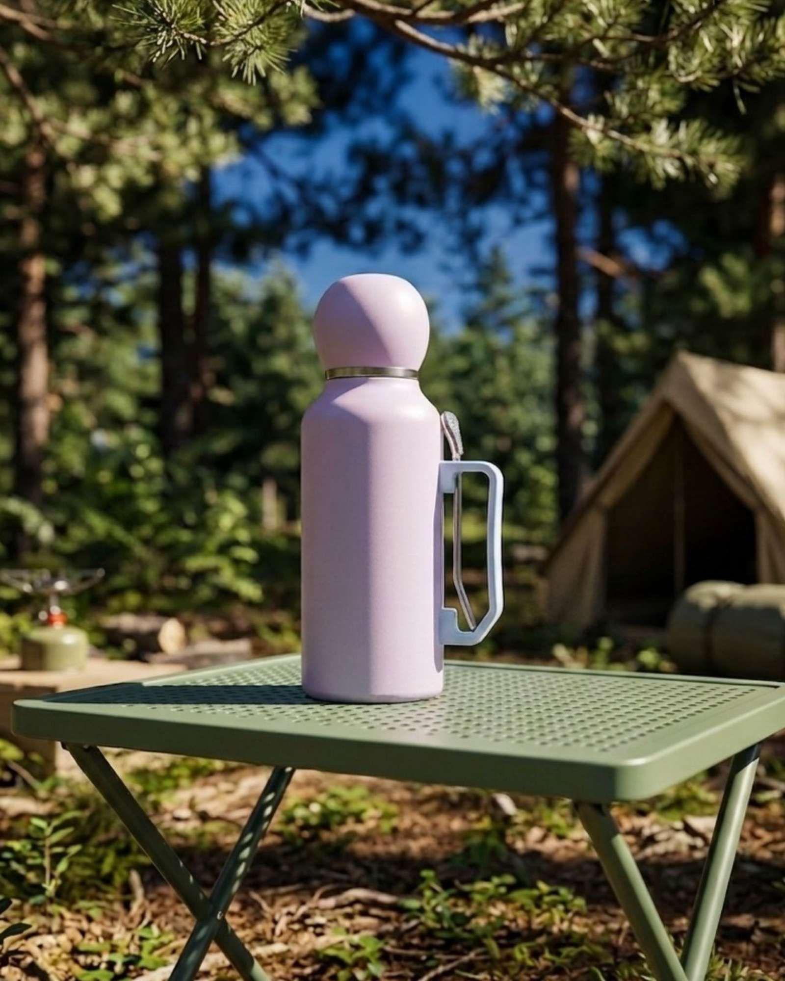 Set outdoor Termo Mate Premium Acero Inoxidable -0