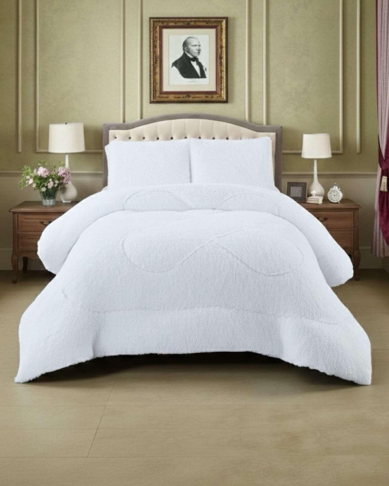 Cubrecama Otoño Invierno Chiporro Peludo Premium 2 Plazas  A77-2