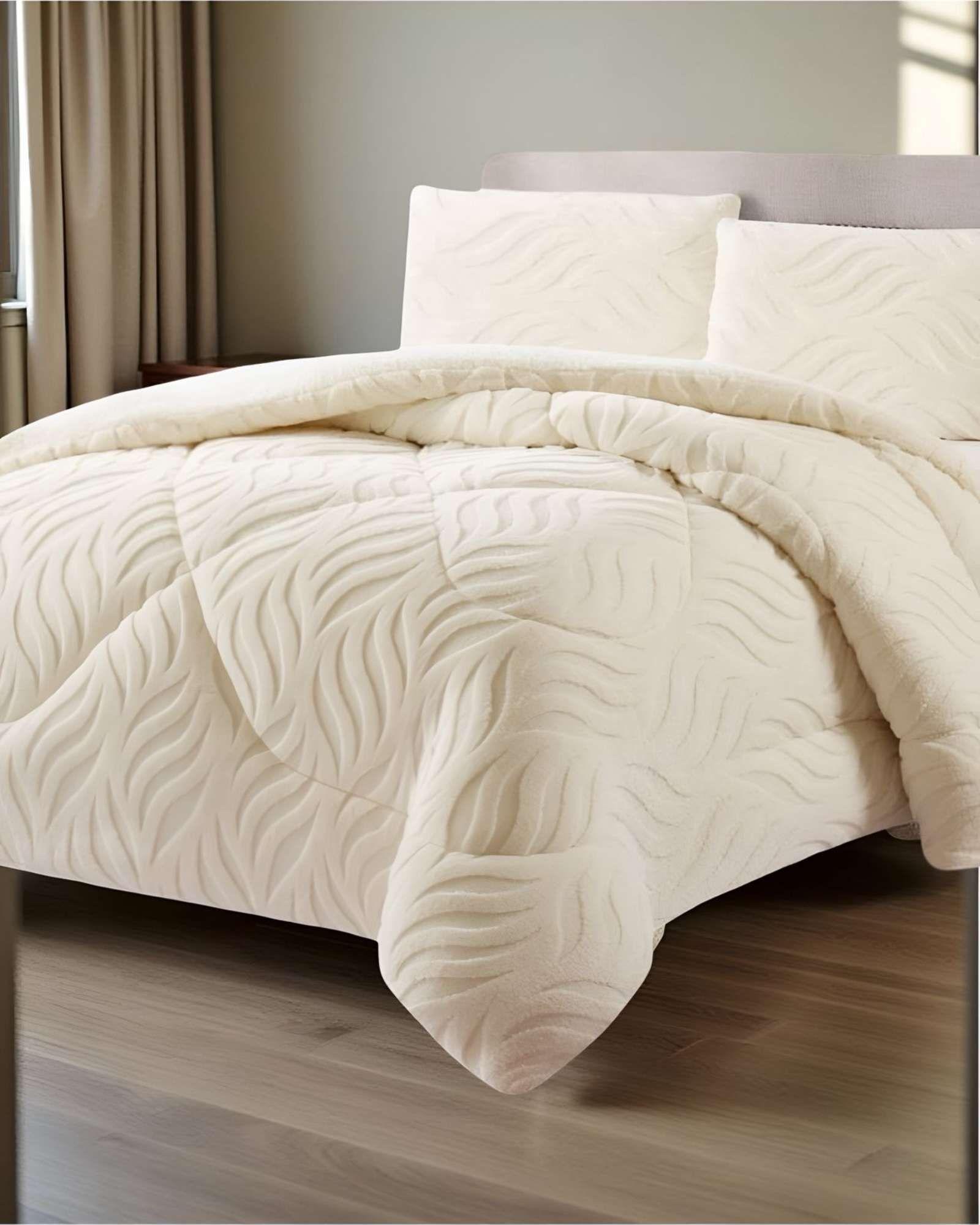 Cobertor Invierno King Elegante Térmico con Chiporro Premium 04-2
