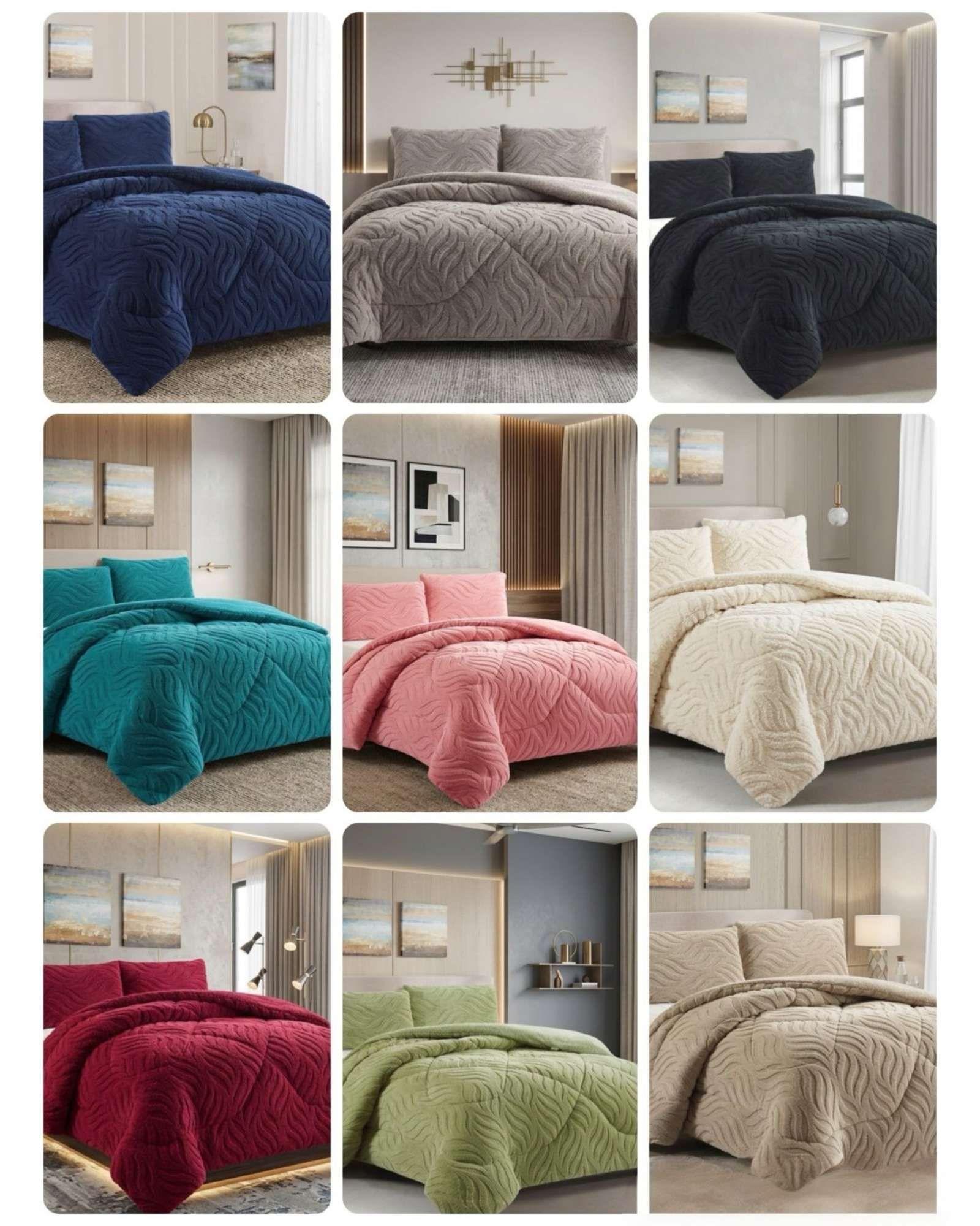 Cobertor Invierno King Elegante Térmico con Chiporro Premium 04-4