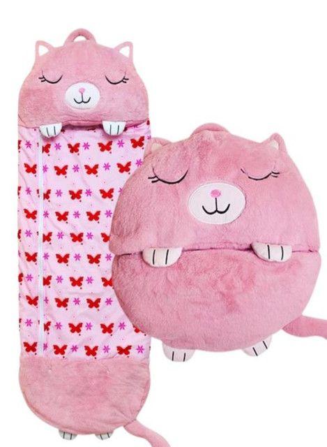 SACO DE DORMIR INFANTIL 2 EN 1 ALMOHADA Y DIVERSIÓN-1