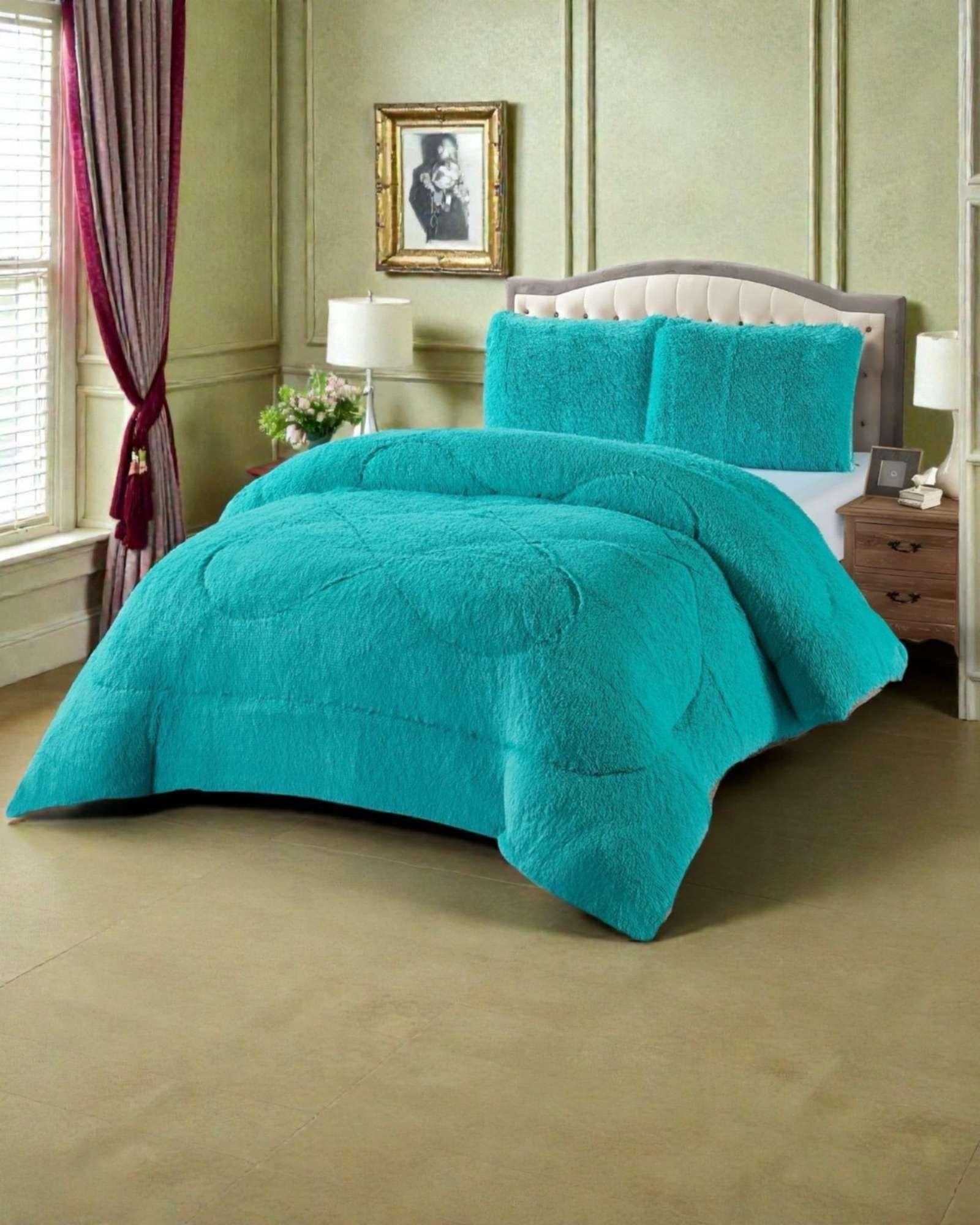 Cubrecama Otoño Invierno Chiporro Peludo Premium King 250 cm x 270 cm A92-3