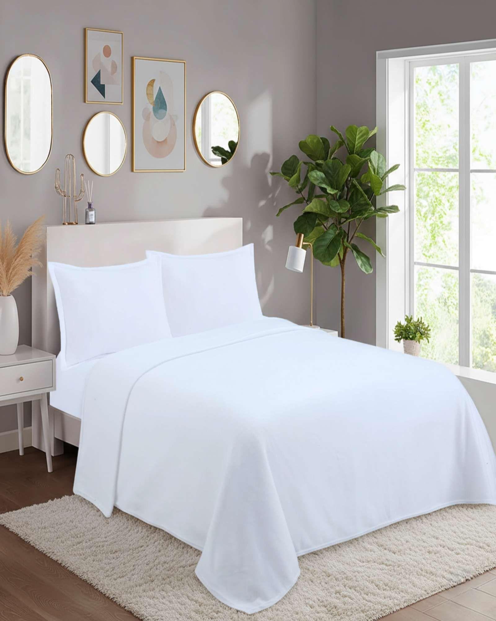 Set de Sábanas de Polar 2 Plazas Invierno Extra Suave-3