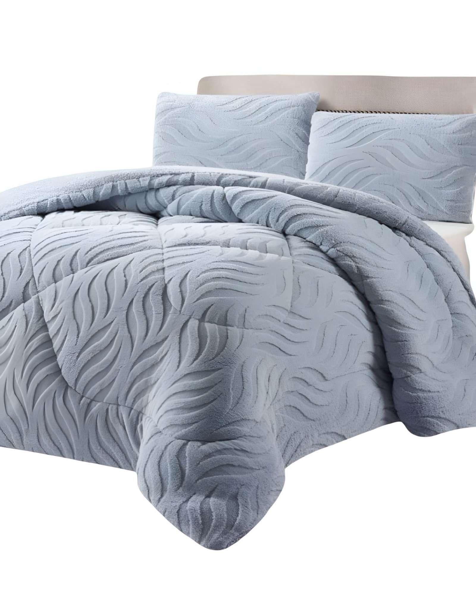 Cobertor Invierno King Elegante Térmico con Chiporro Premium 07-3