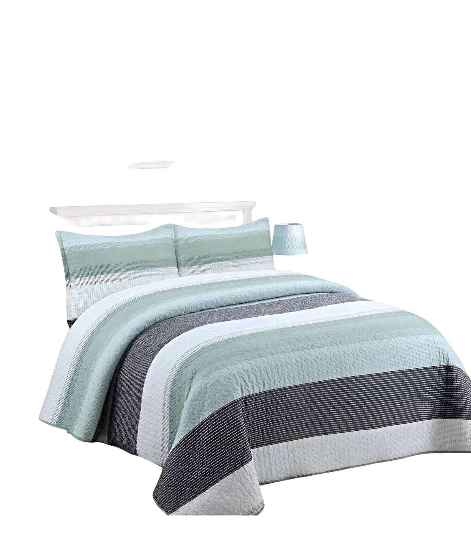 CUBRECAMA QUILT DE VERANO PLAZA Y MEDIA A29-1