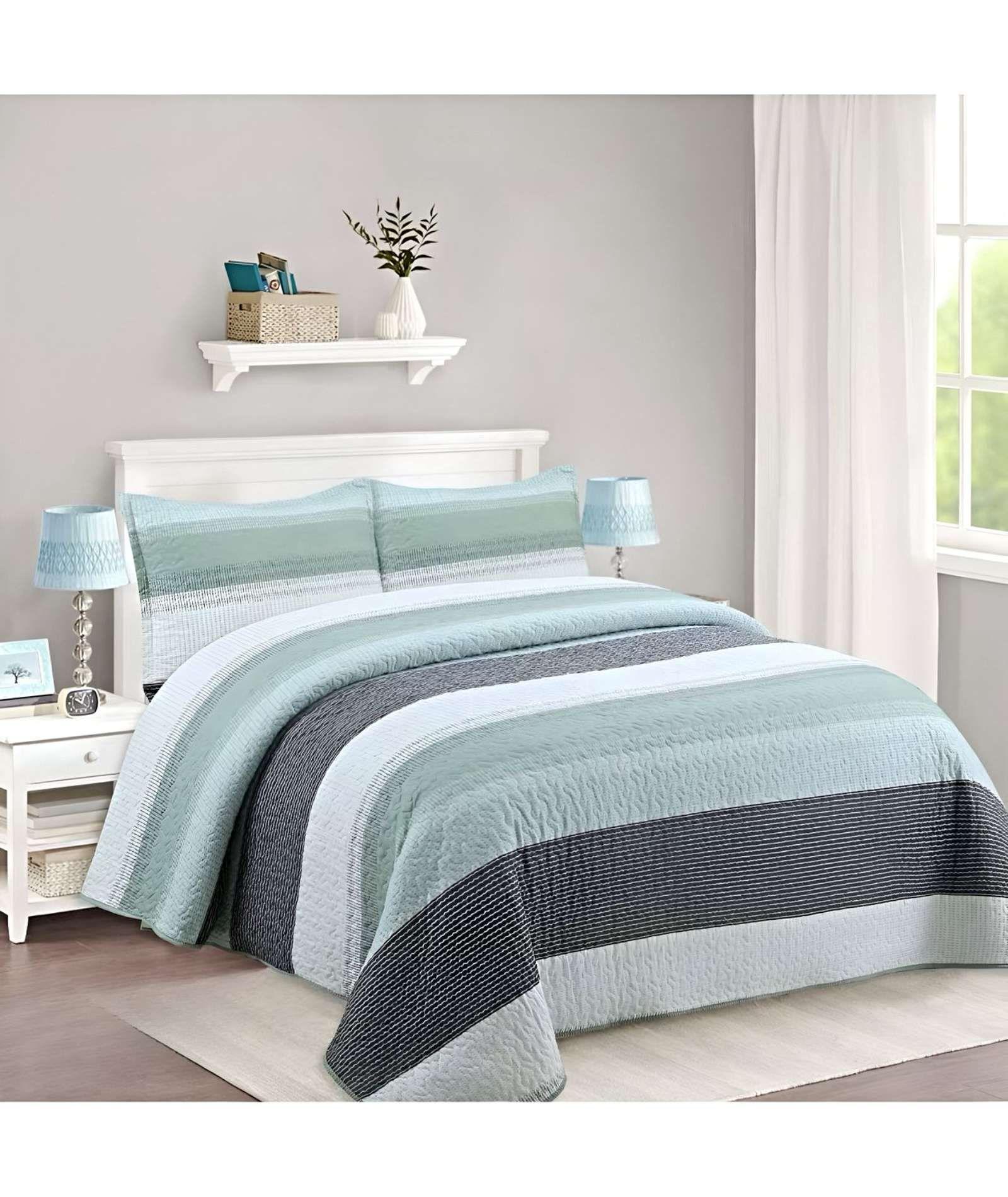 CUBRECAMA QUILT DE VERANO PLAZA Y MEDIA A29-2
