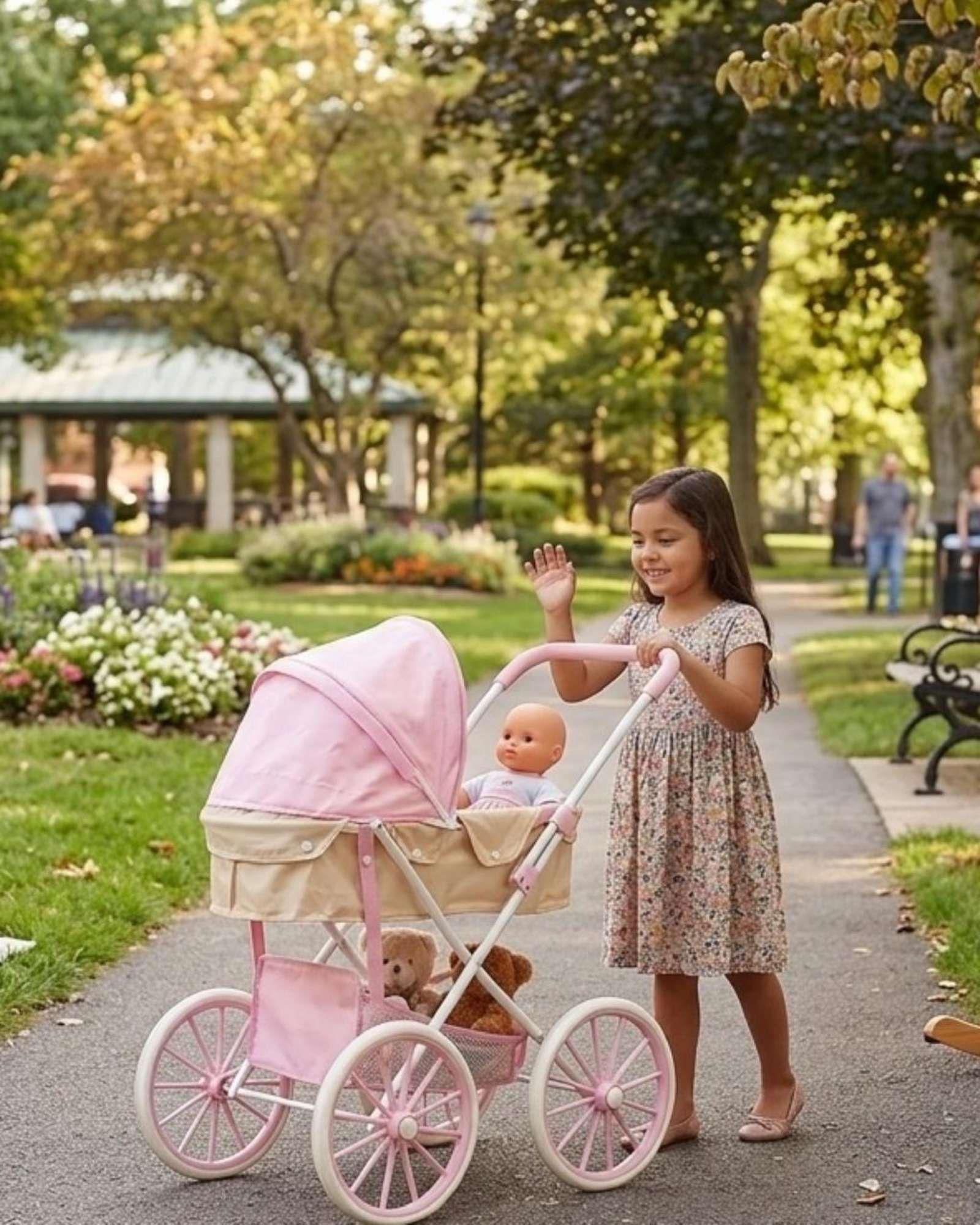 Coche de Muñecas infantil bolso de regalo Estilo Clásico01-2
