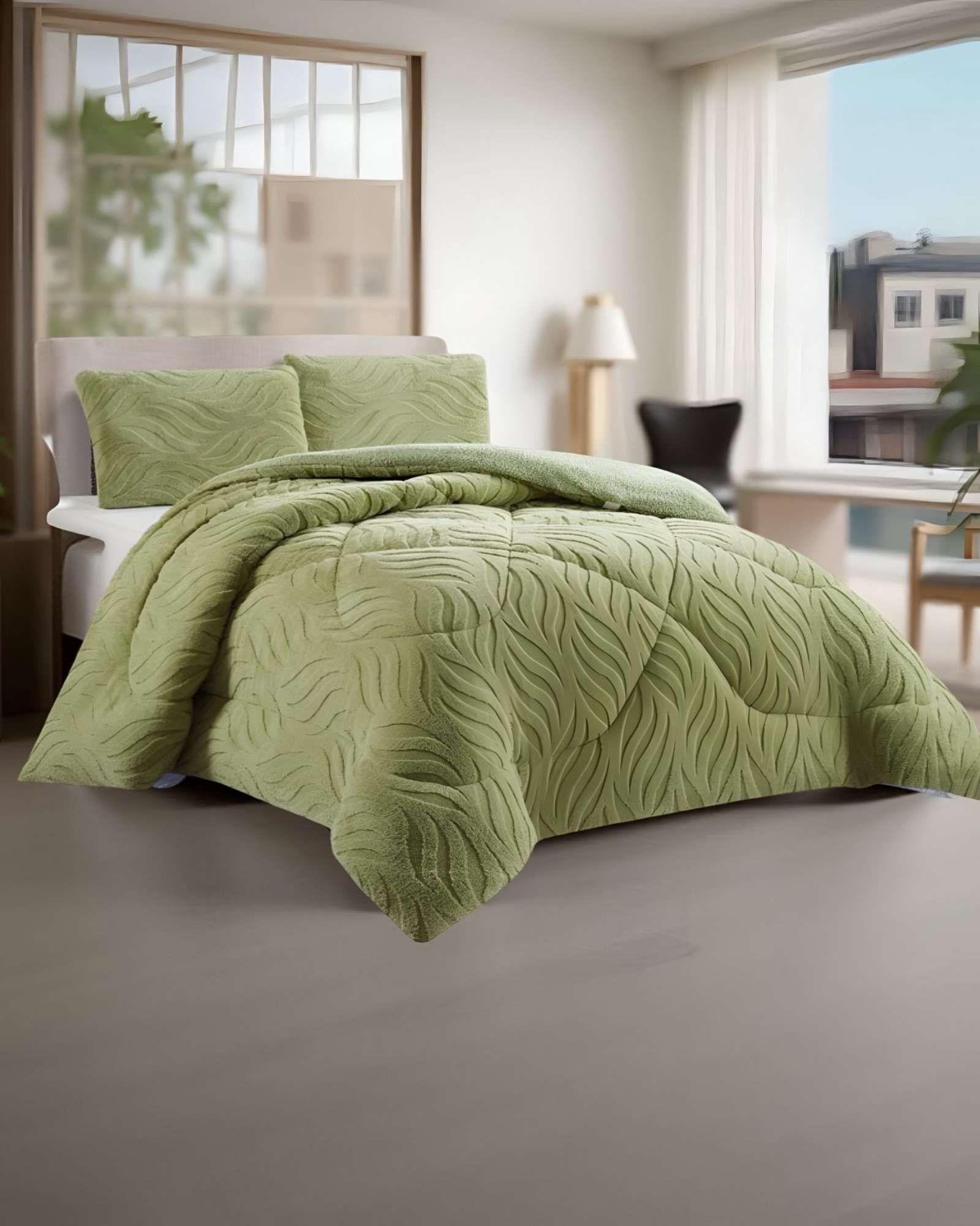 Cobertor Invierno King Elegante Térmico con Chiporro Premium 01-2