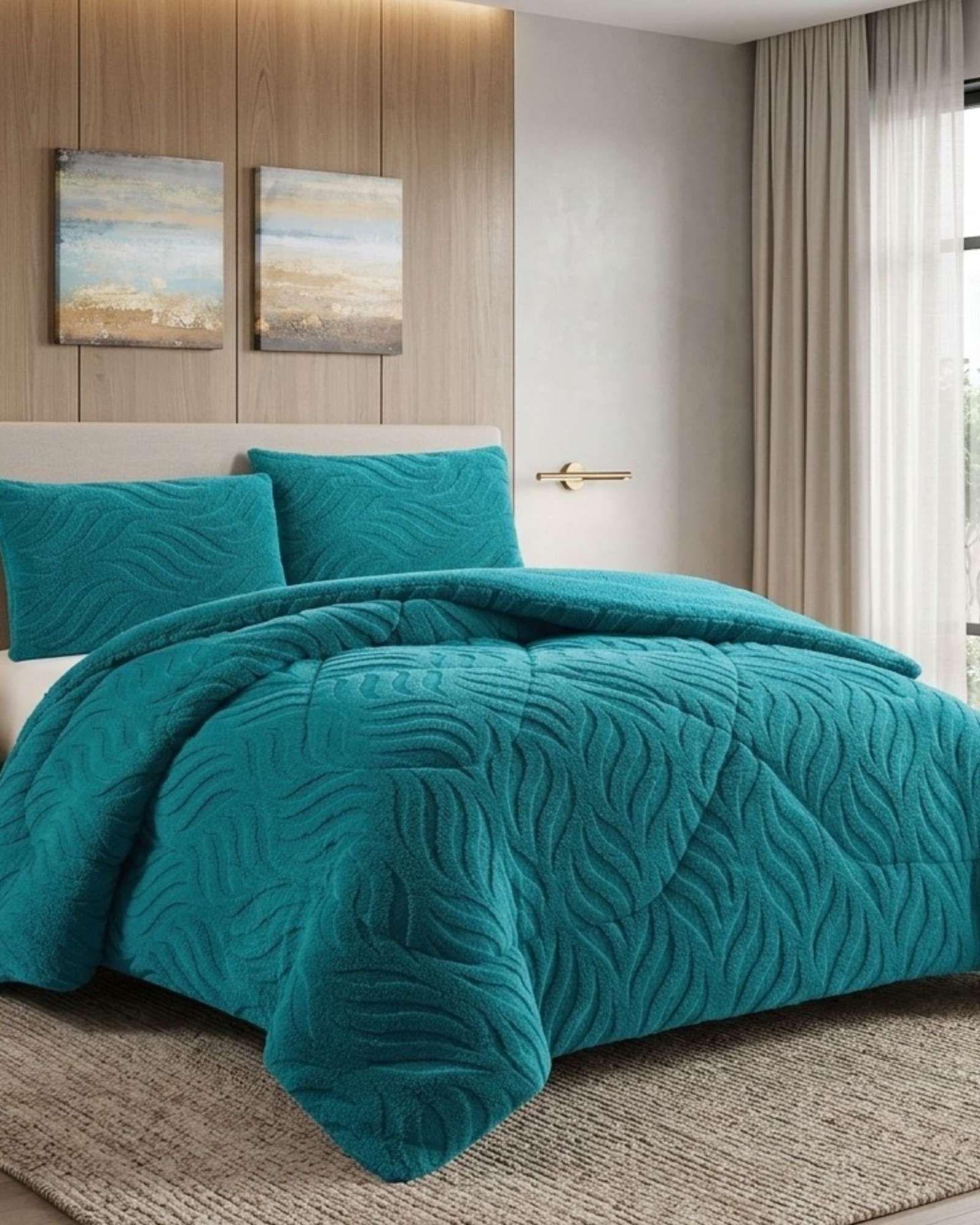 Cobertor Invierno King Elegante Térmico con Chiporro Premium 09-0