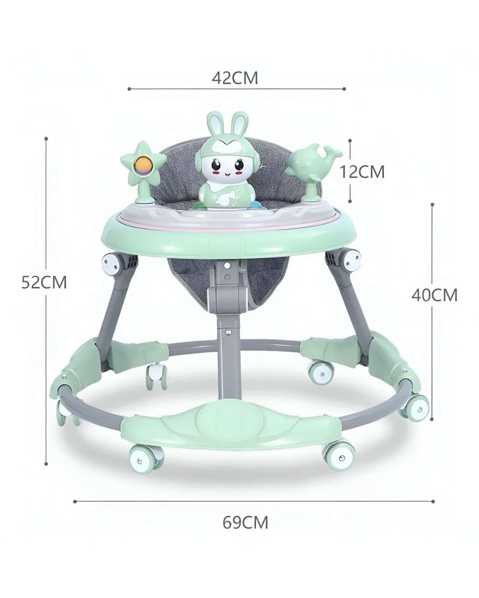 Andador para Bebe con Juegos Interactivos Verde-4