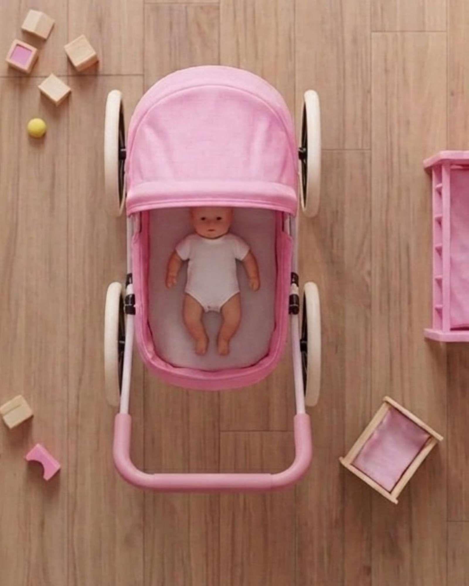 Coche de Muñecas infantil Estilo Clásico y Funcional A06-3