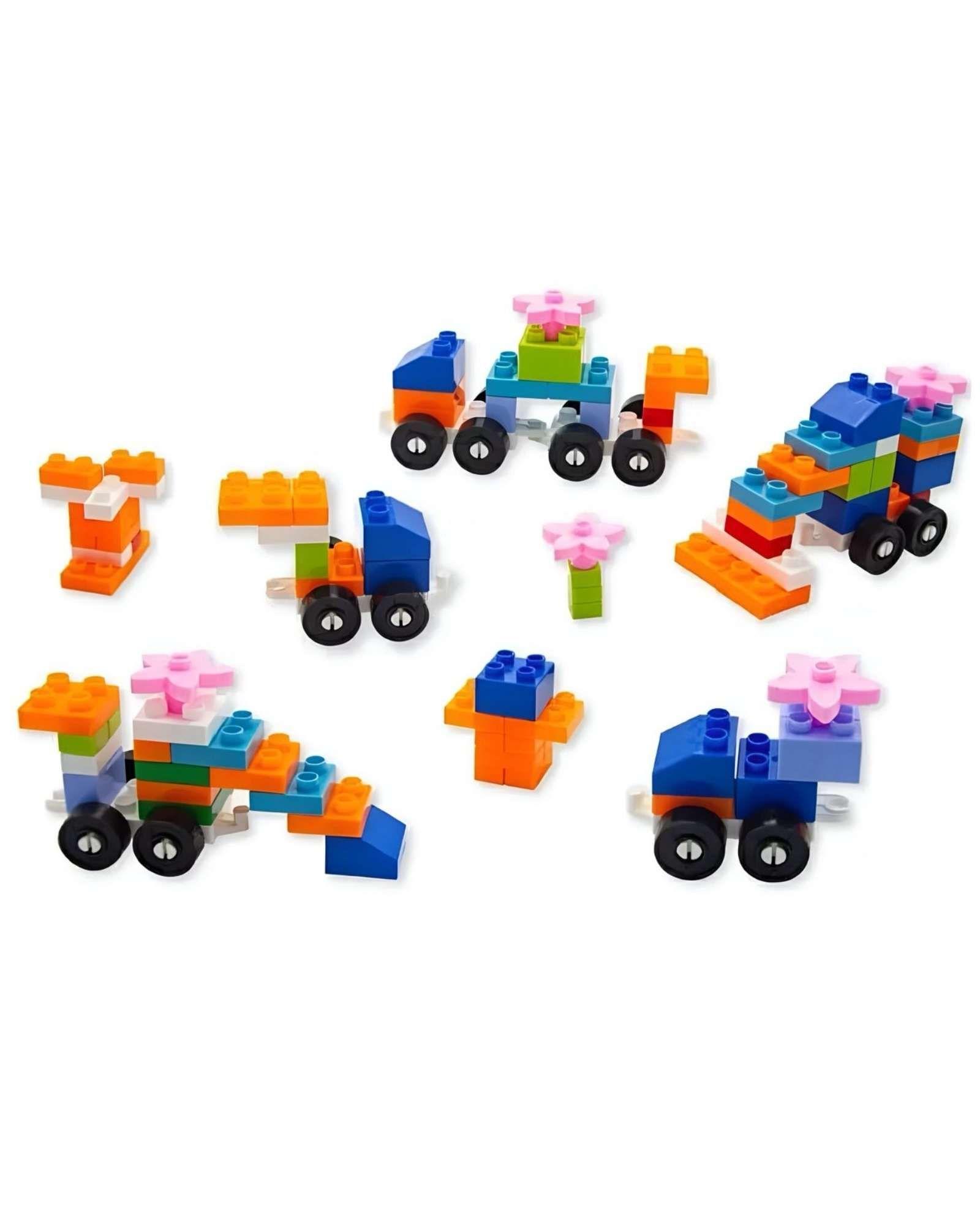 Bloques lego para armar autos 130 piezas-2
