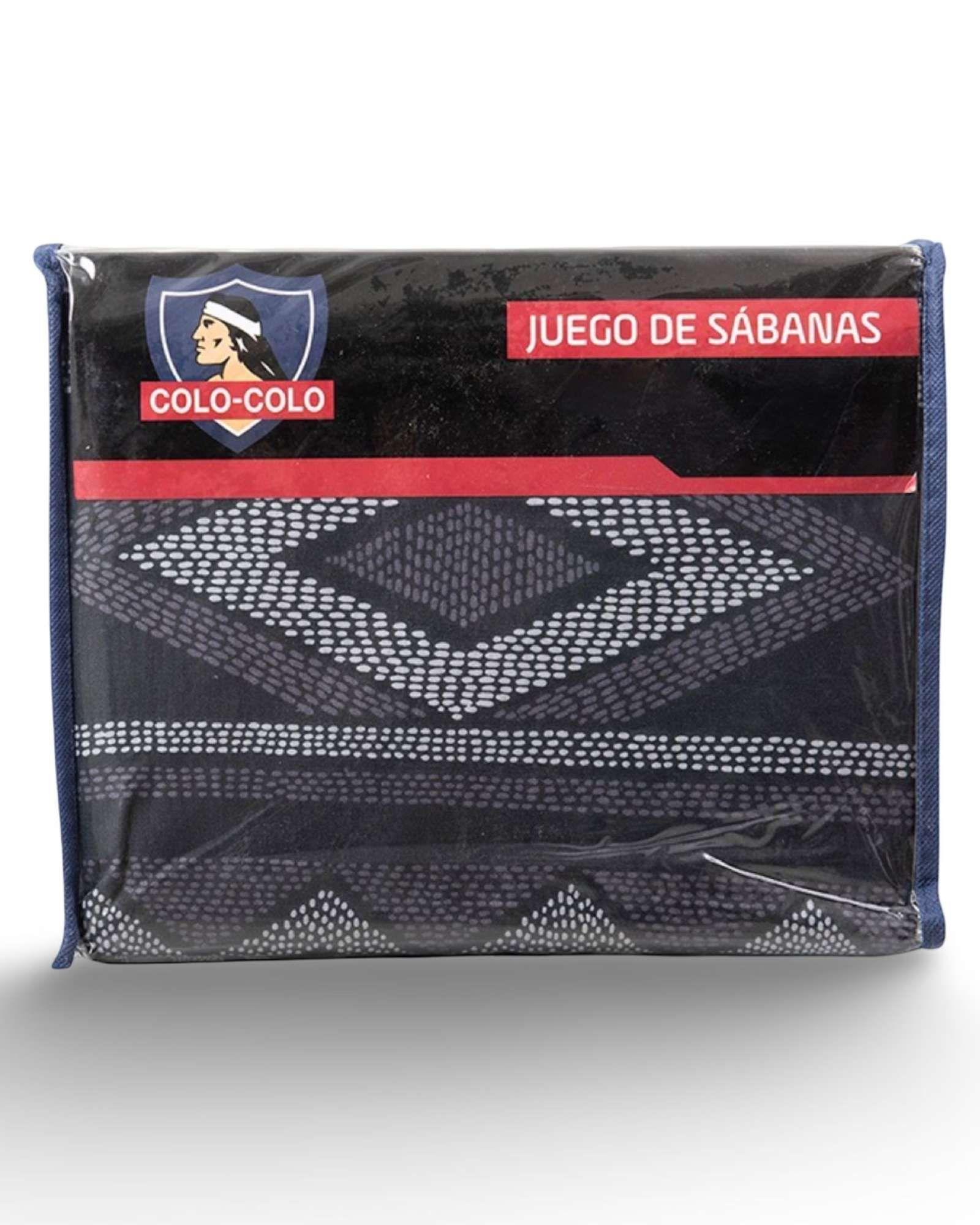 Juego Sábana infantil Colo Colo Microfibra 2 Plazas Mashini-3
