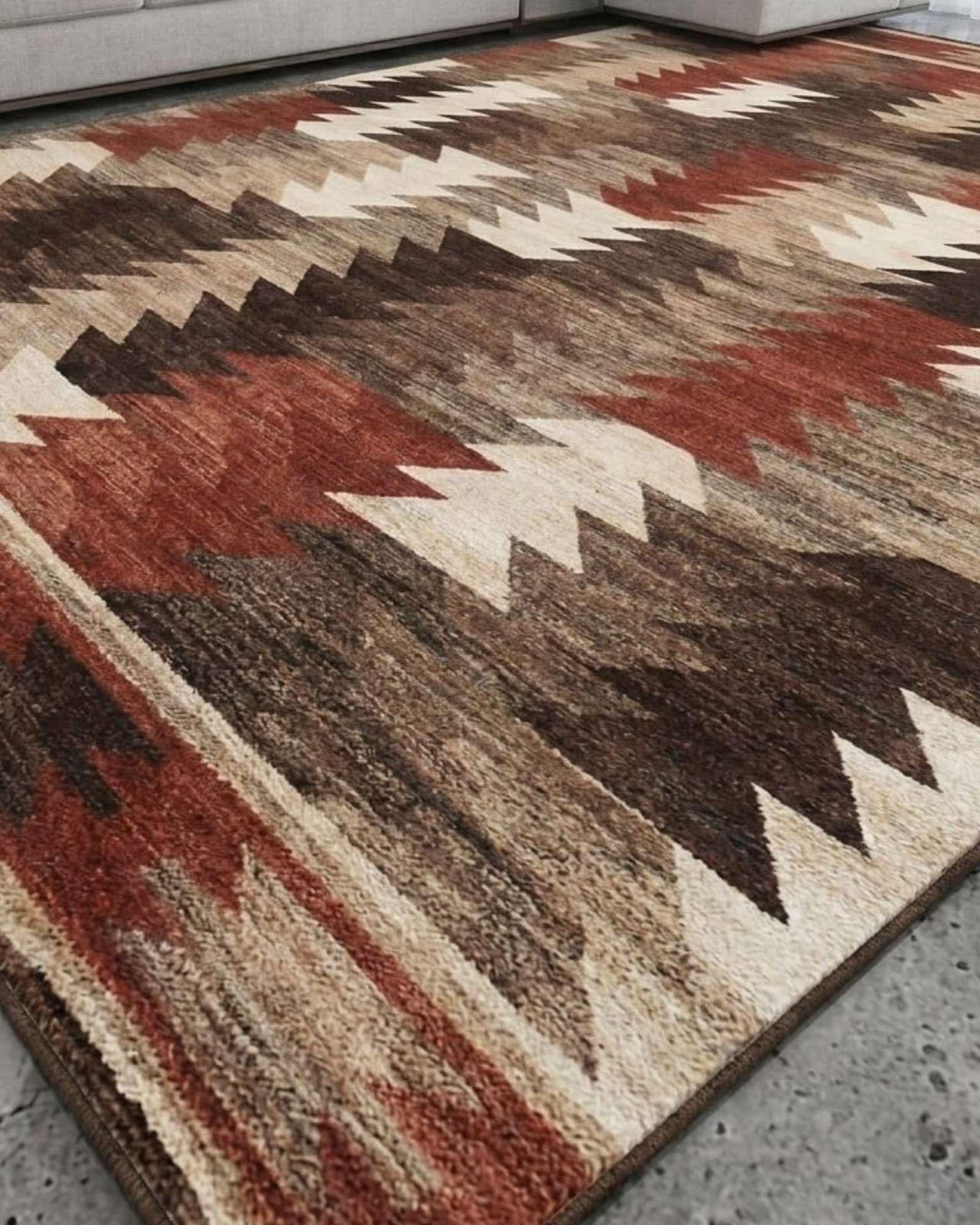 ALFOMBRA PARA LIVING ANTIDESLIZANTE CON DISEÑOS 3D -4