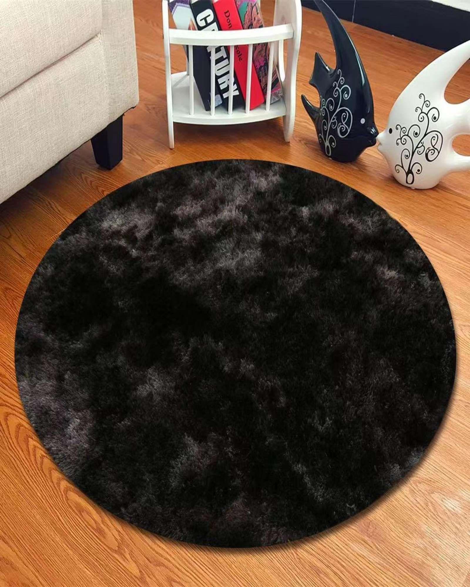 Alfombra Redonda 150 cm Textura Soft para Espacios Modernos 06-3