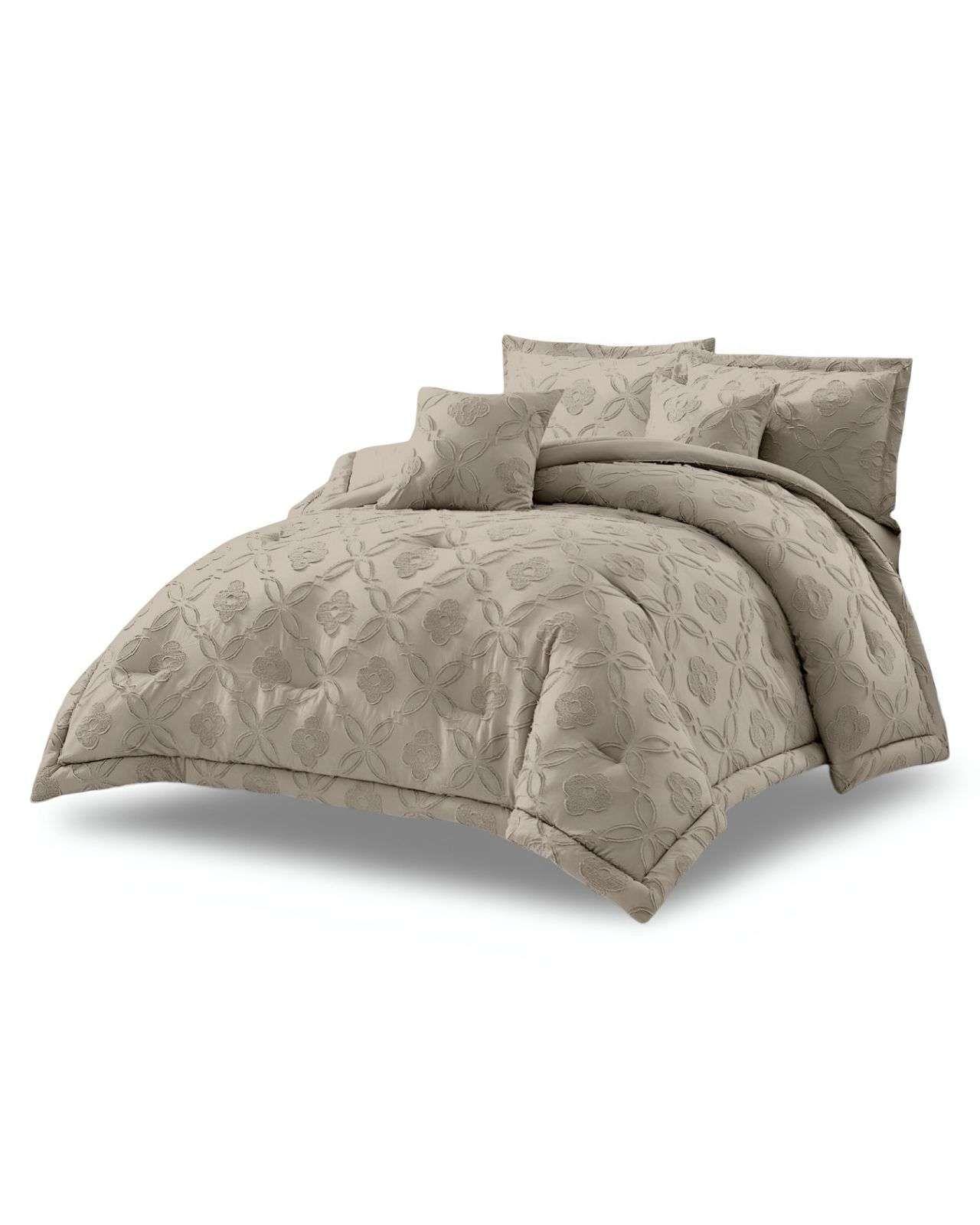 Quilt Decorativo 2 Plazas Cubrecama de Verano con Diseño Exclusivo 01-3