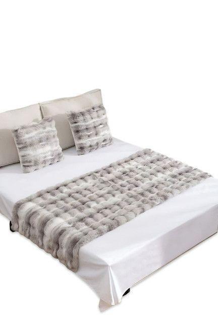 JUEGO DE PIECERA DE CAMA MAS 2 COJIN CON FUNDAS MODELO BURBUJA CAFÉ-2