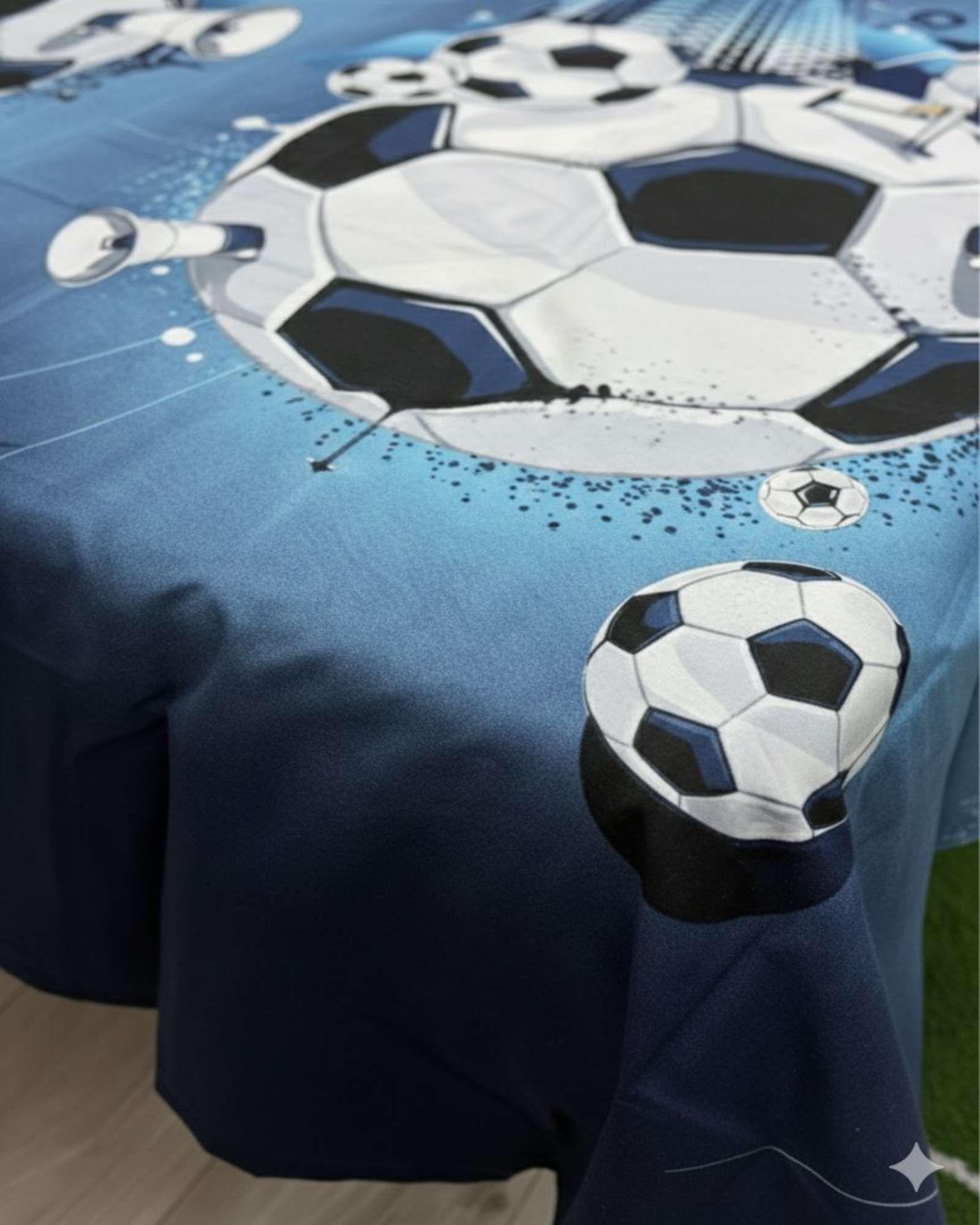 Juego de Sábanas Infantiles Pasión Futbolera Plaza y Media-4