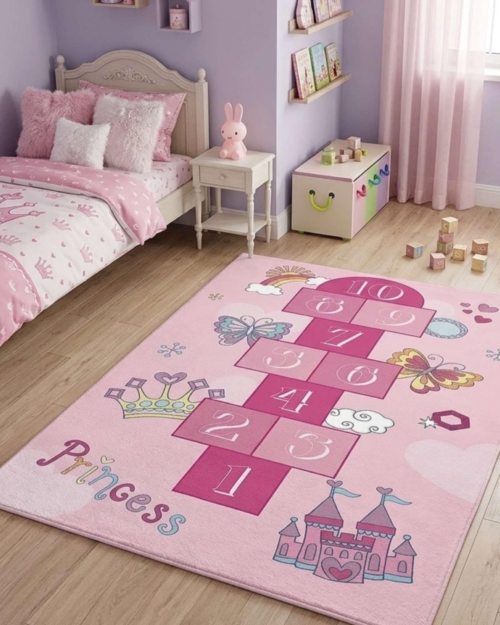 Alfombra Infantil  120x180 cm Diseño 3D para Dormitorio-2