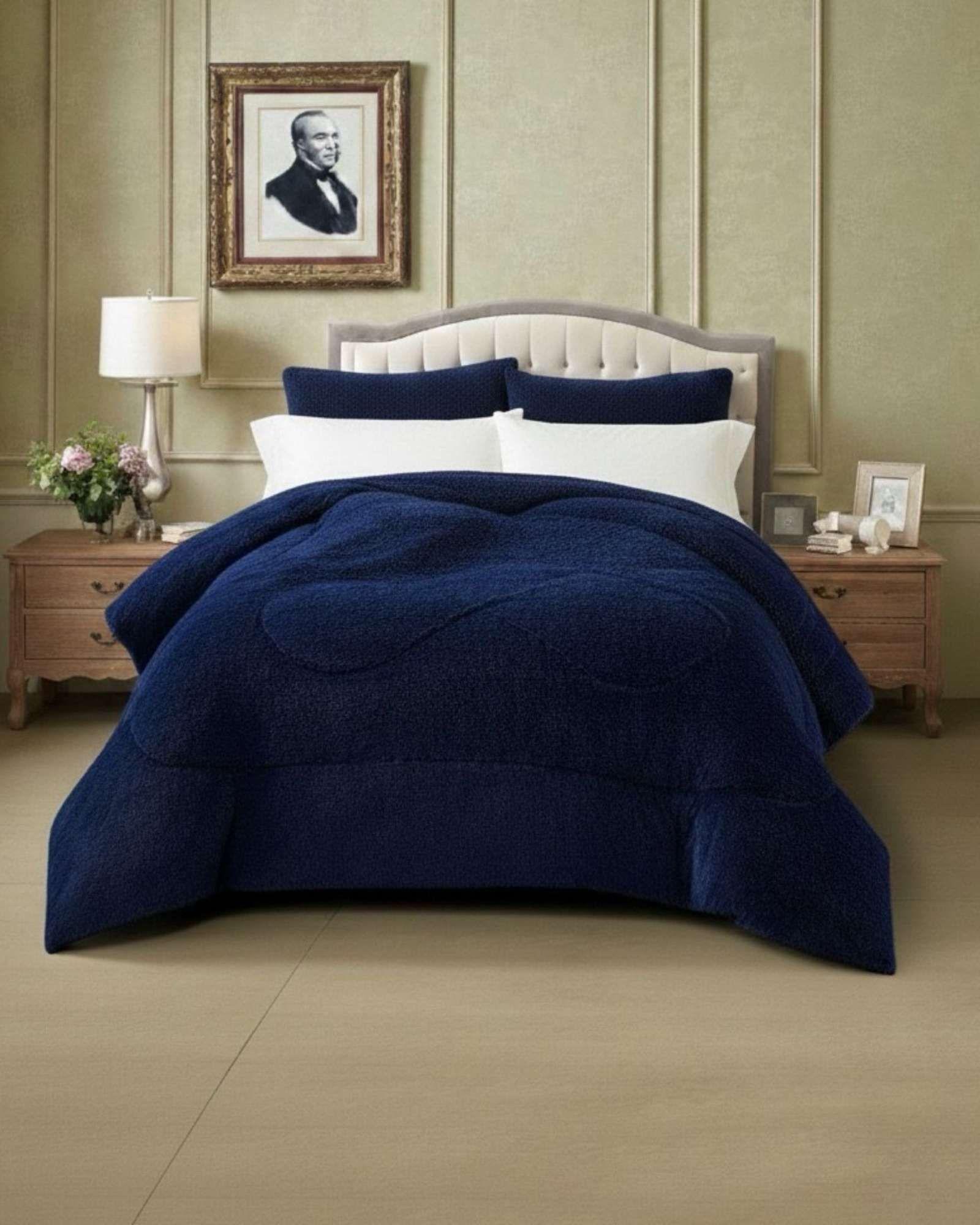 Cubrecama Otoño Invierno Chiporro Peludo Premium King 250 cm x 270 cm A81-2