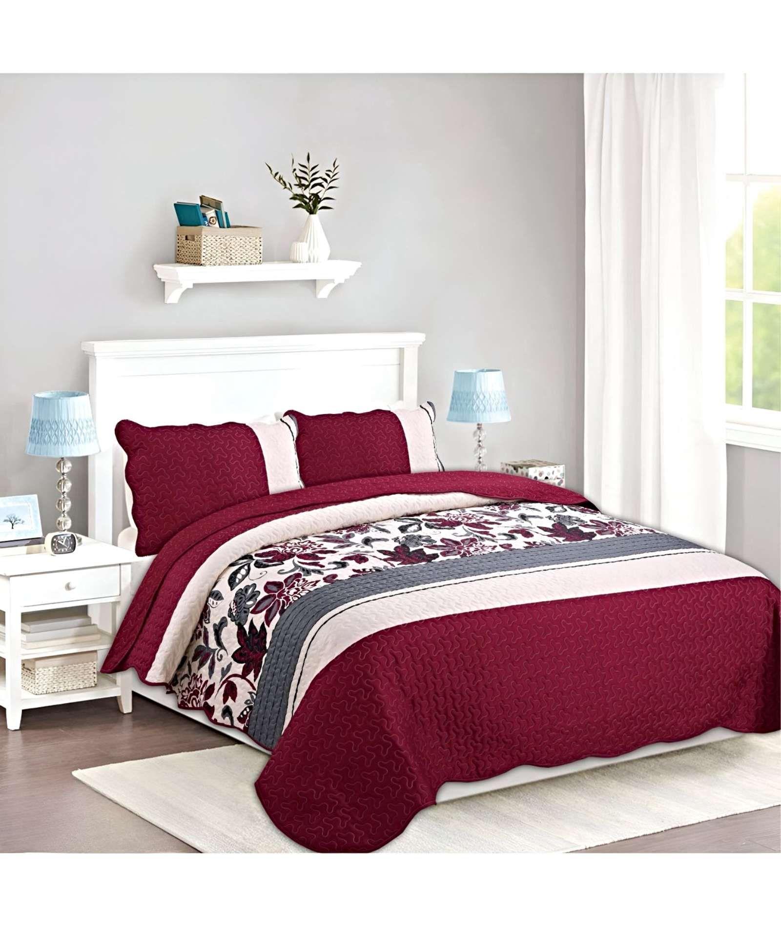 CUBRECAMA QUILT DE VERANO PLAZA Y MEDIA A13-2