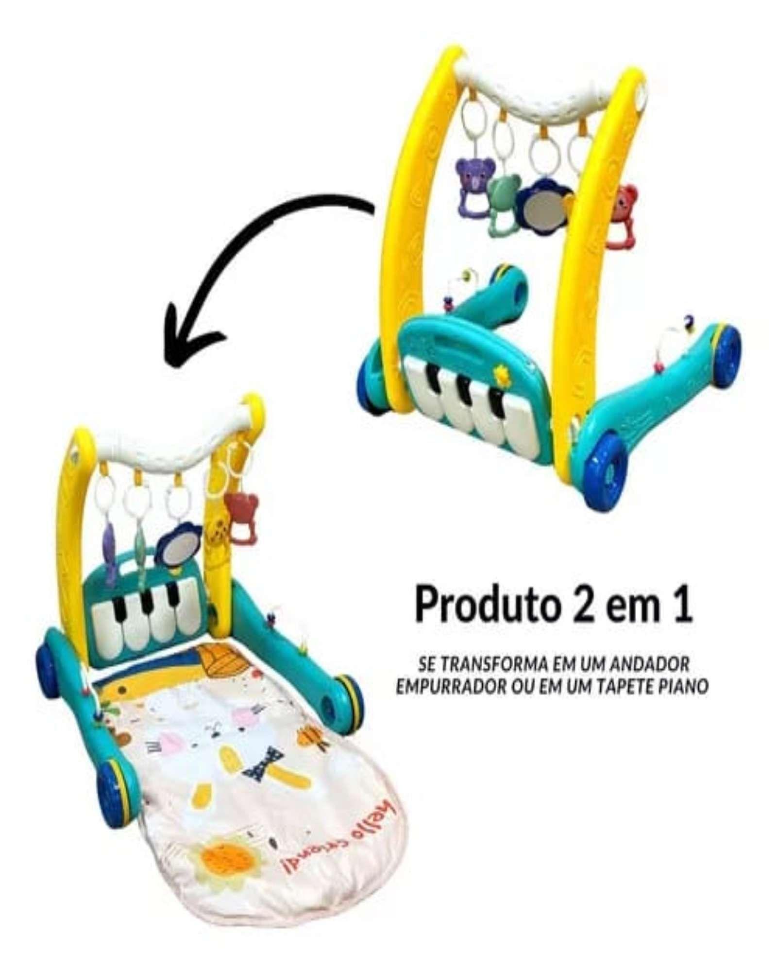 Andador de Bebé Ergonómico Ajustable con Bandeja Musical Didáctica a2-2