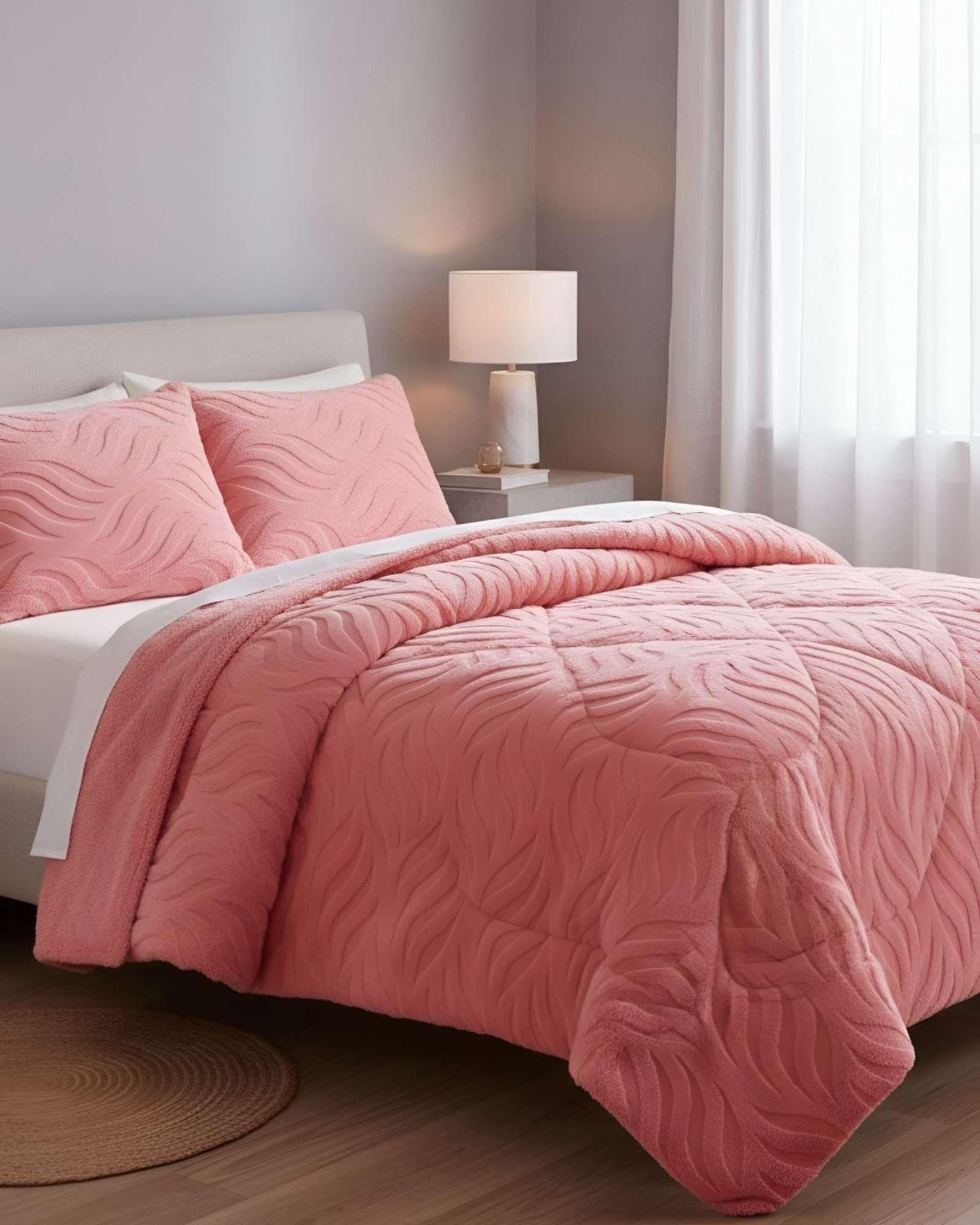 Cobertor Invierno King Elegante Térmico con Chiporro Premium 06-2