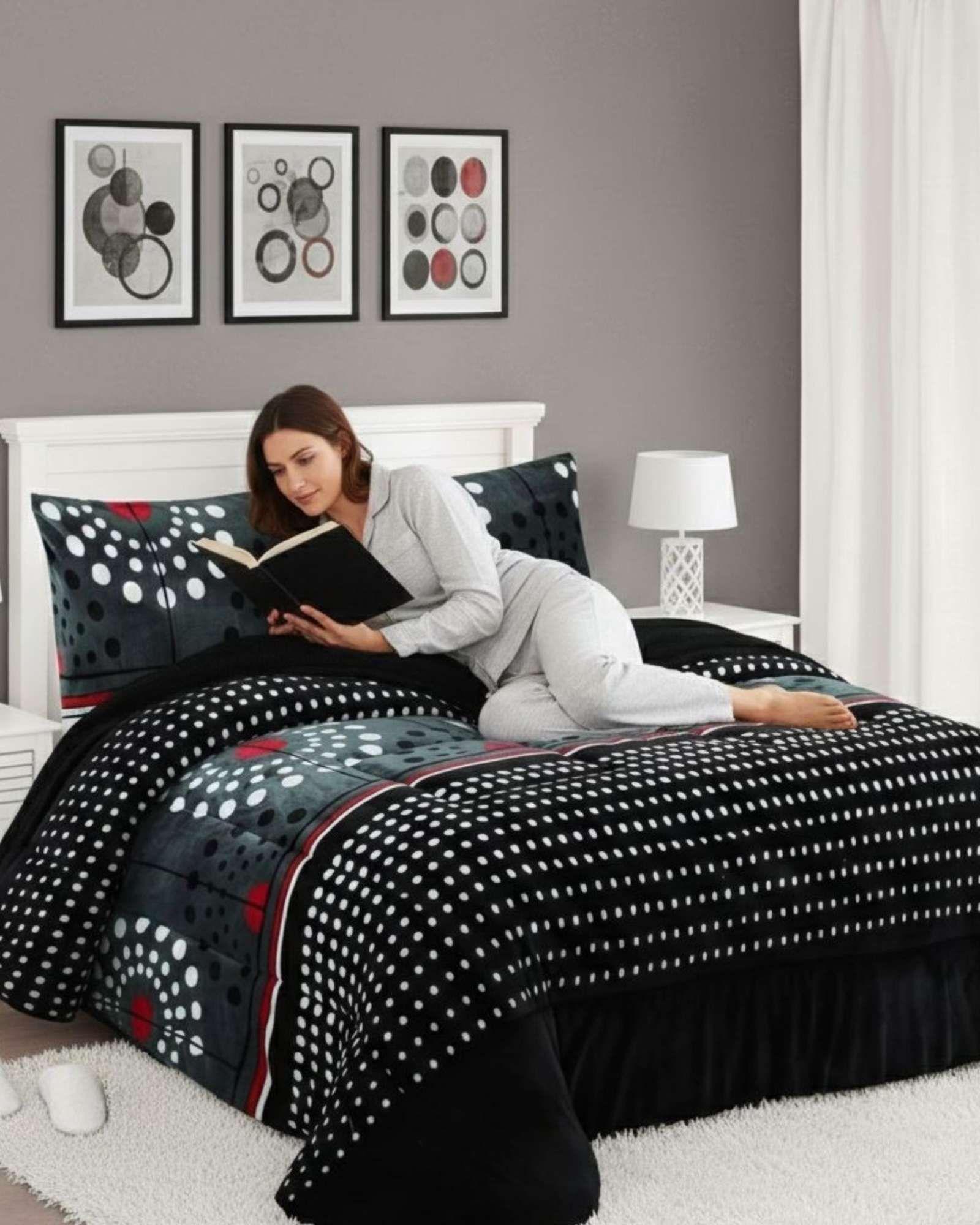 Cubrecama Invierno Chiporro plaza y Media Premium A10-3