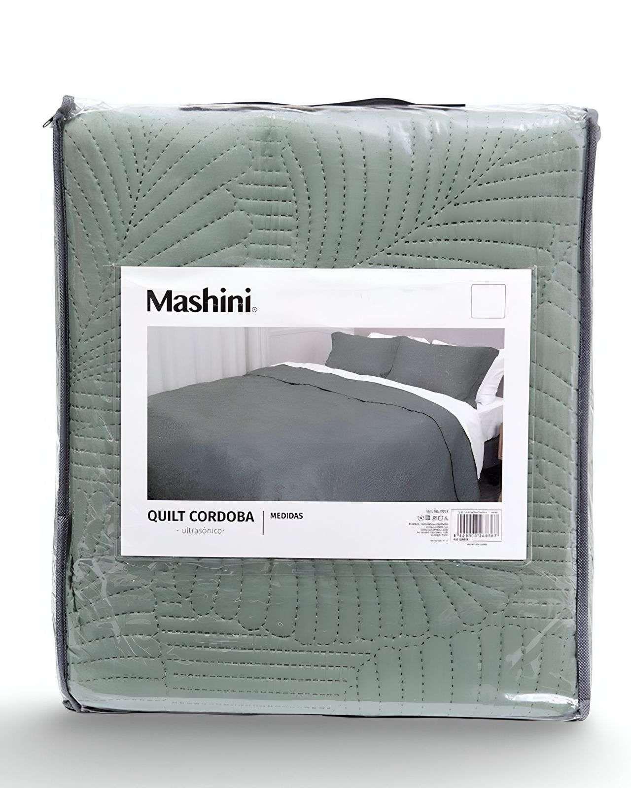 Cubrecama Quilt Cordoba King Mashini M02-3