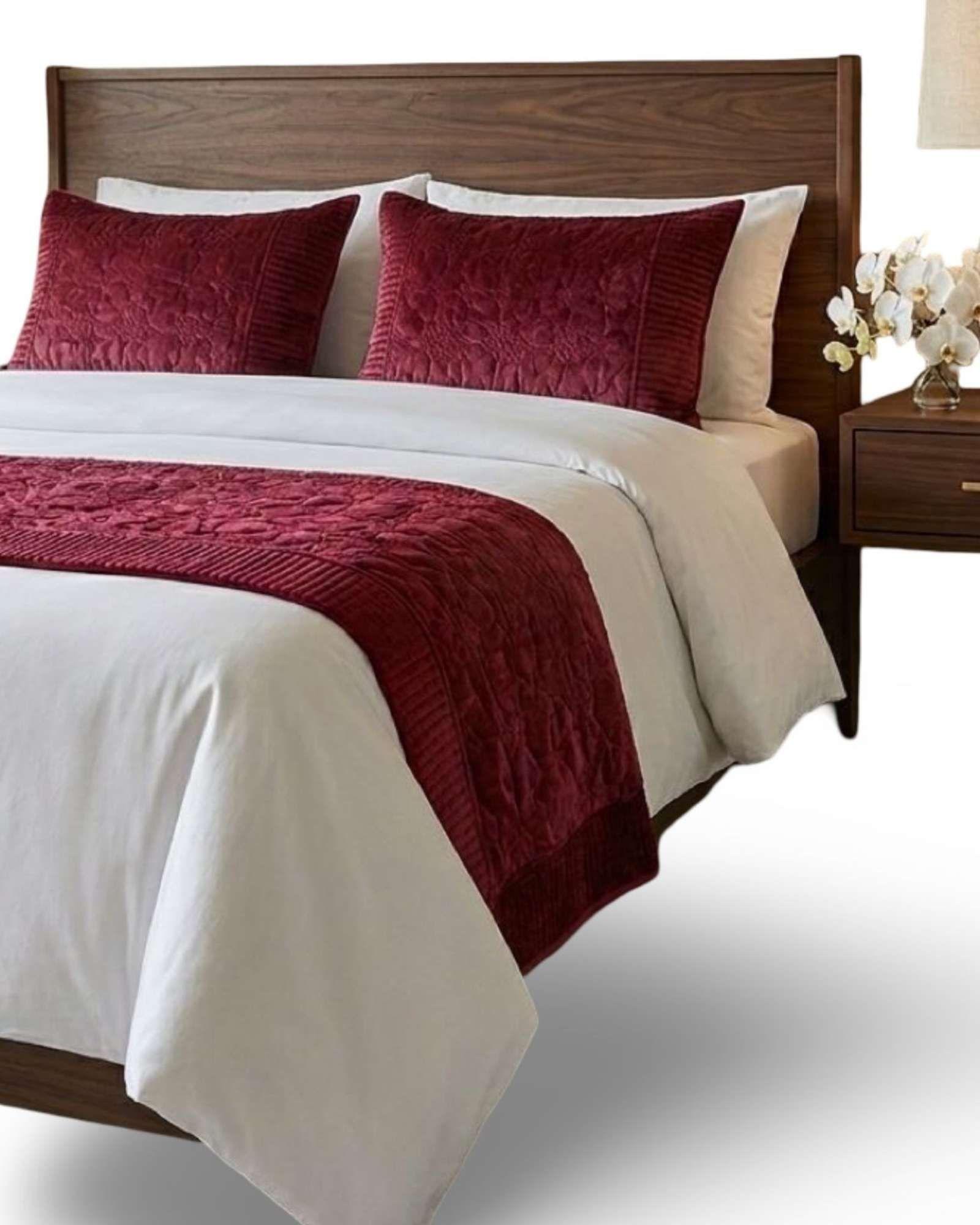 Piecera de Cama Premium Textura Soft y Calidez 90x210 cm A6-4