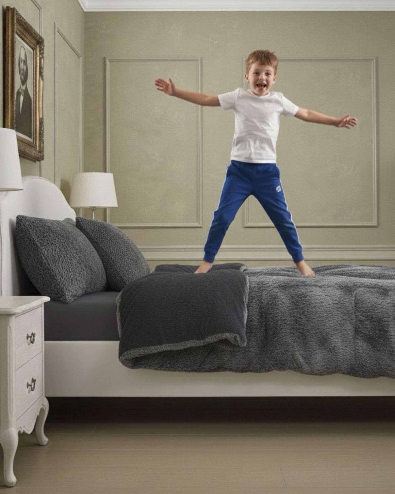 Cubrecama Otoño Invierno Chiporro Peludo Premium 2 Plazas  A74-4