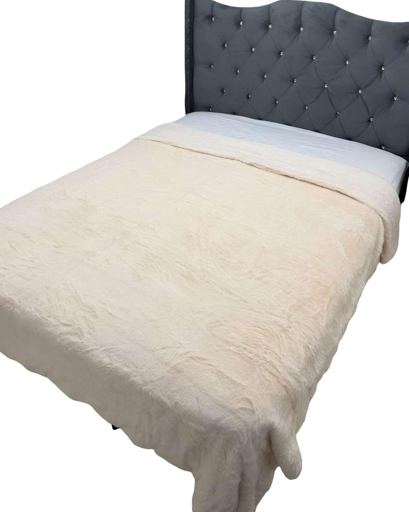 FRAZADA TÉRMICA LUXE DE PLUSH CON CHIPORRO 2 PLAZAS A3-2