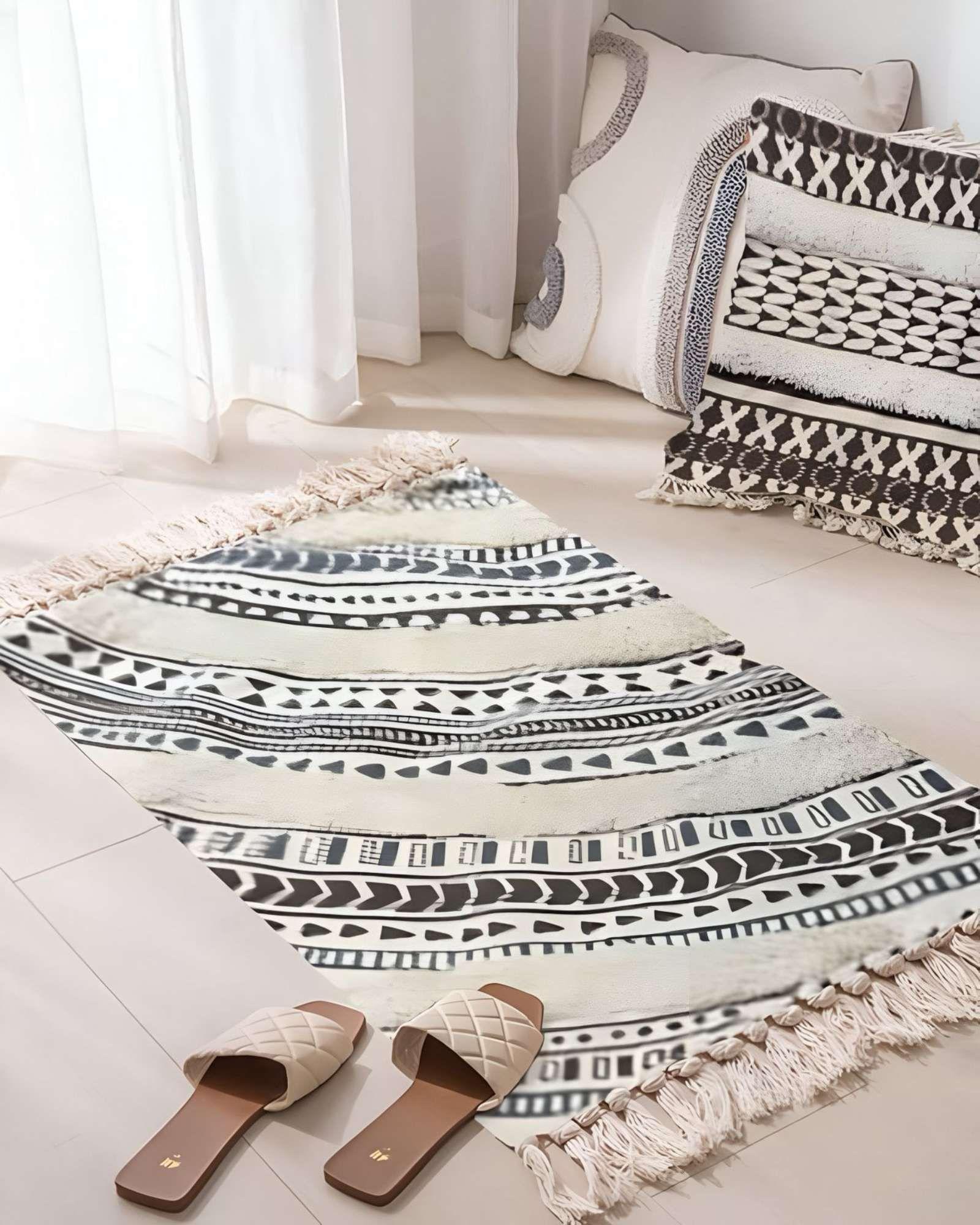 ALFOMBRA ESTAMPADA DISEÑO TUFTING 60X90 TF06-3