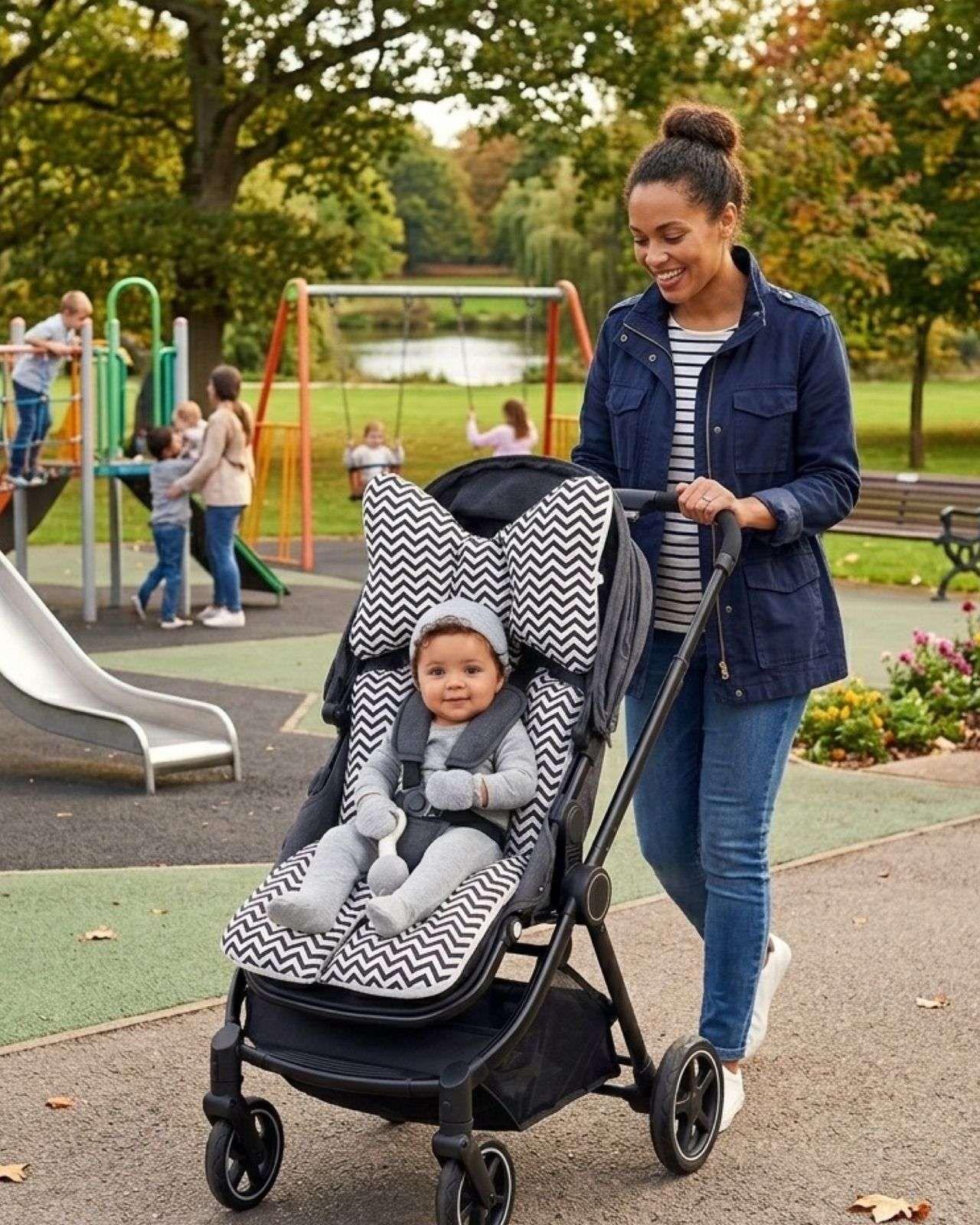 Pack 2 Cojín Reductor Universal Acolchado para Coche y Silla de Auto A03-2