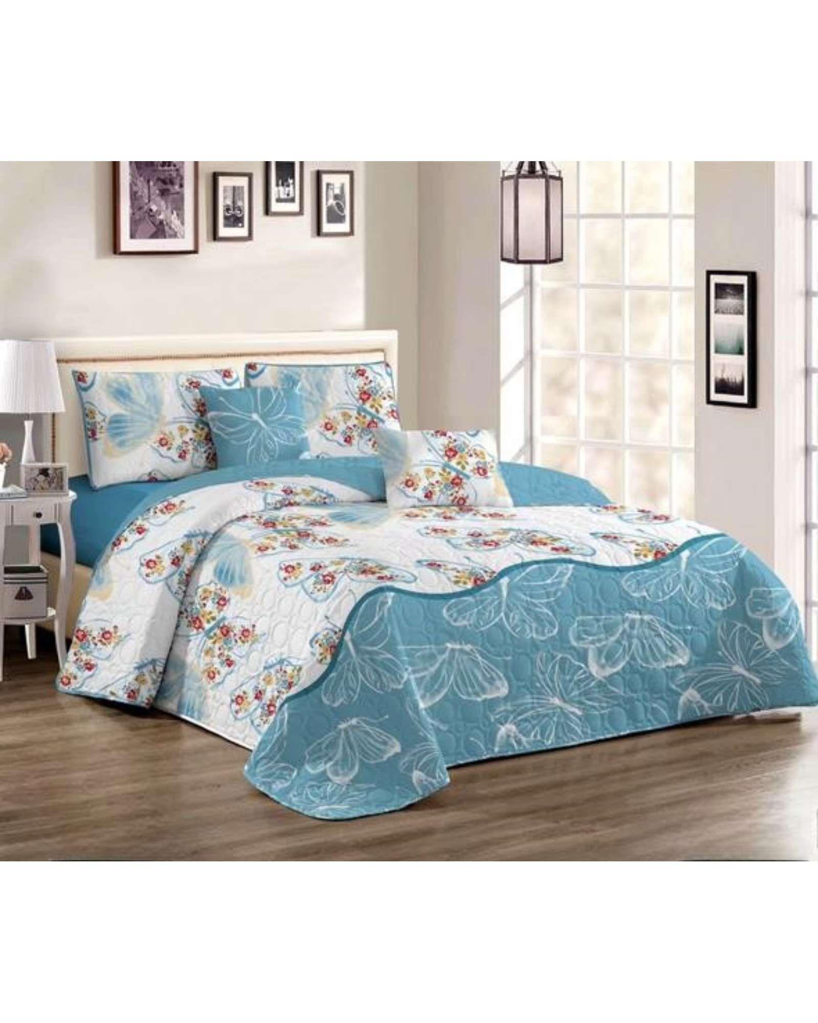 COBERTOR COLCHA QUILT DE VERANO 2 PLAZAS A4-2