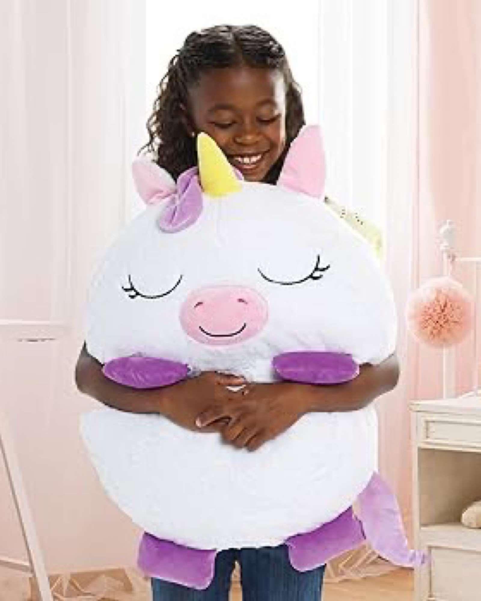 SACO PARA DORMIR PARA NIÑO O NIÑA UNICORNIO BLANCO-3