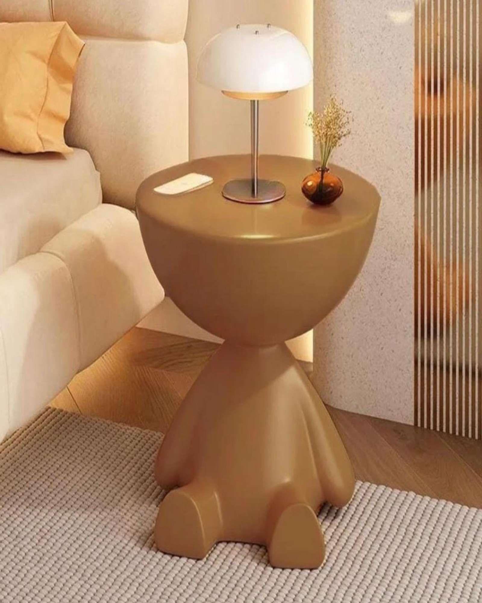 PACK DE 2 MESAS DE ARRIMO ESCULTURAL-2