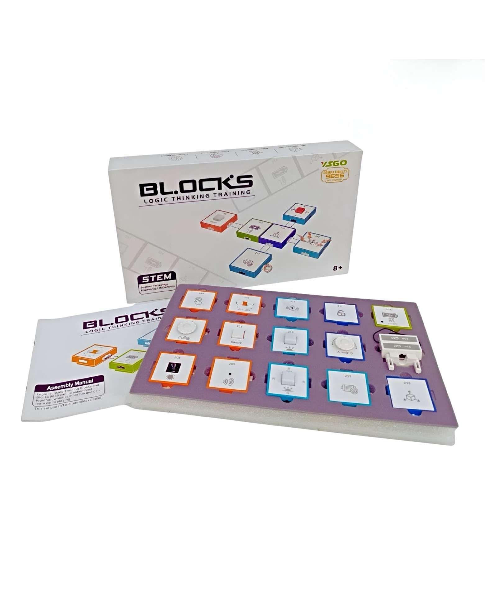 JUEGO EDUCATIVO LOGIC THINKING STEM 16 PIEZAS-0