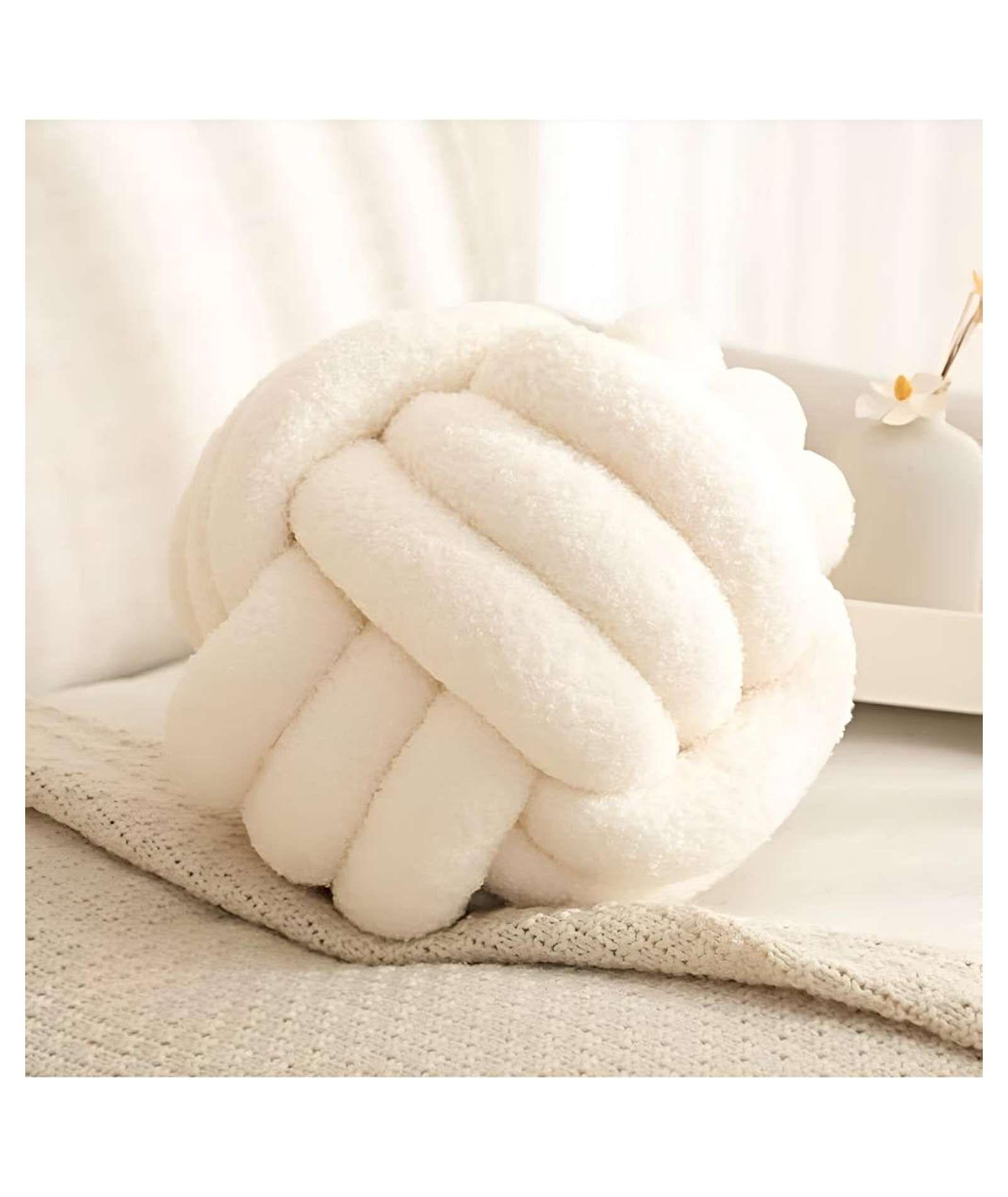ALMOHADA COJIN NUDO BLANCO 22 CM-2