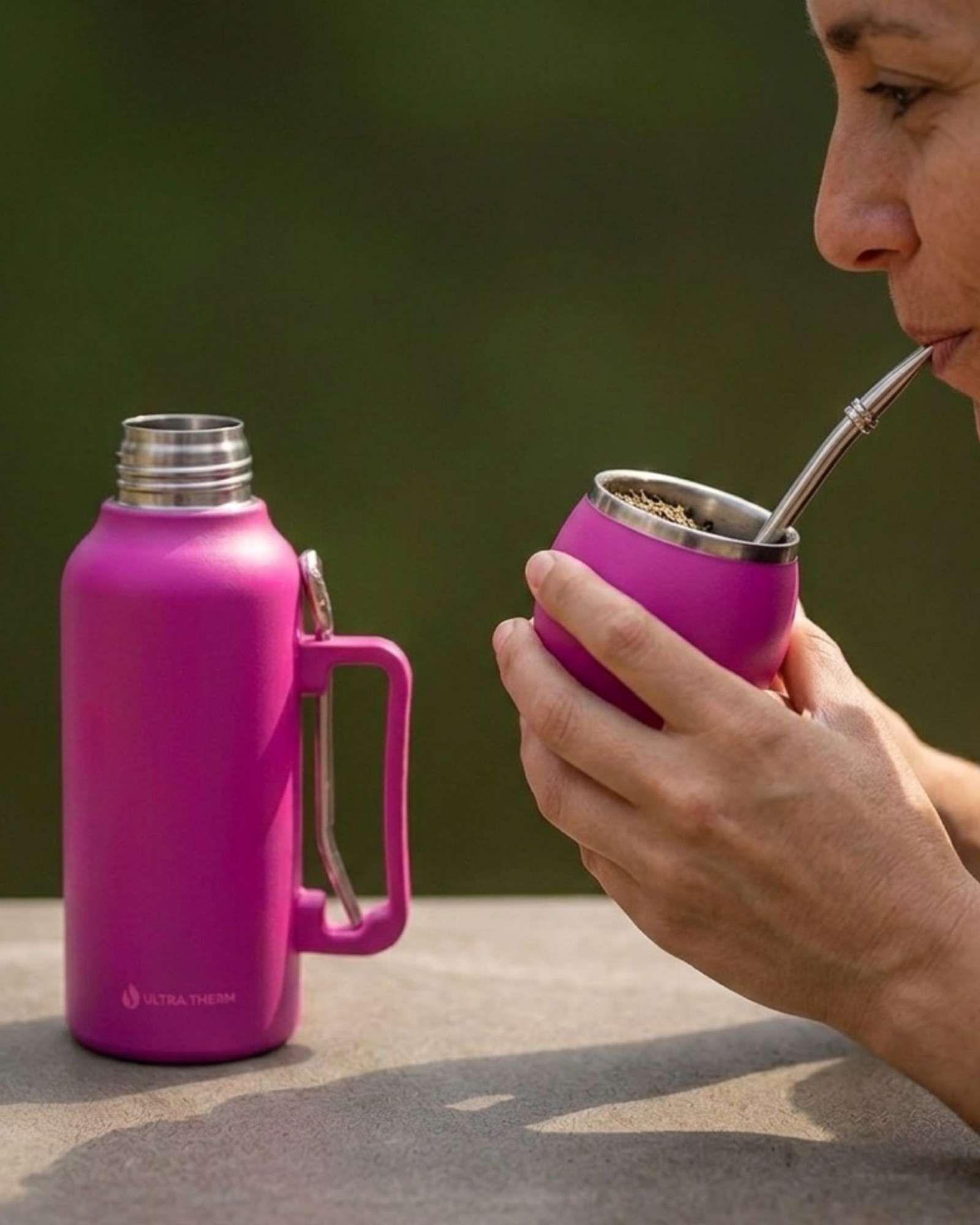 Set outdoor Termo Mate Premium Acero InoxidableB2-1