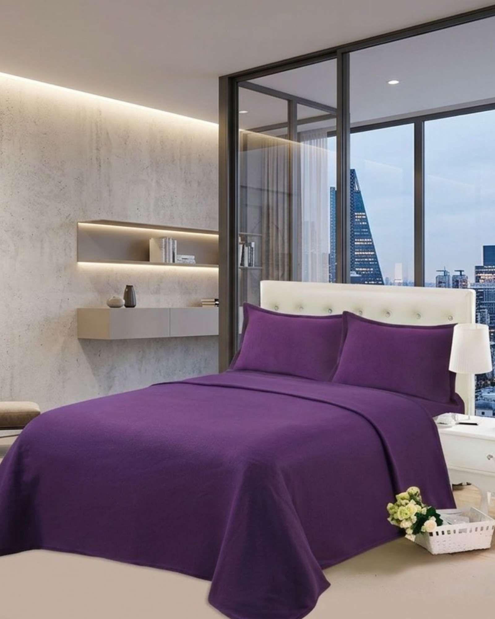 Juego de Sábanas De Polar Térmicas Invierno Superking A3-2