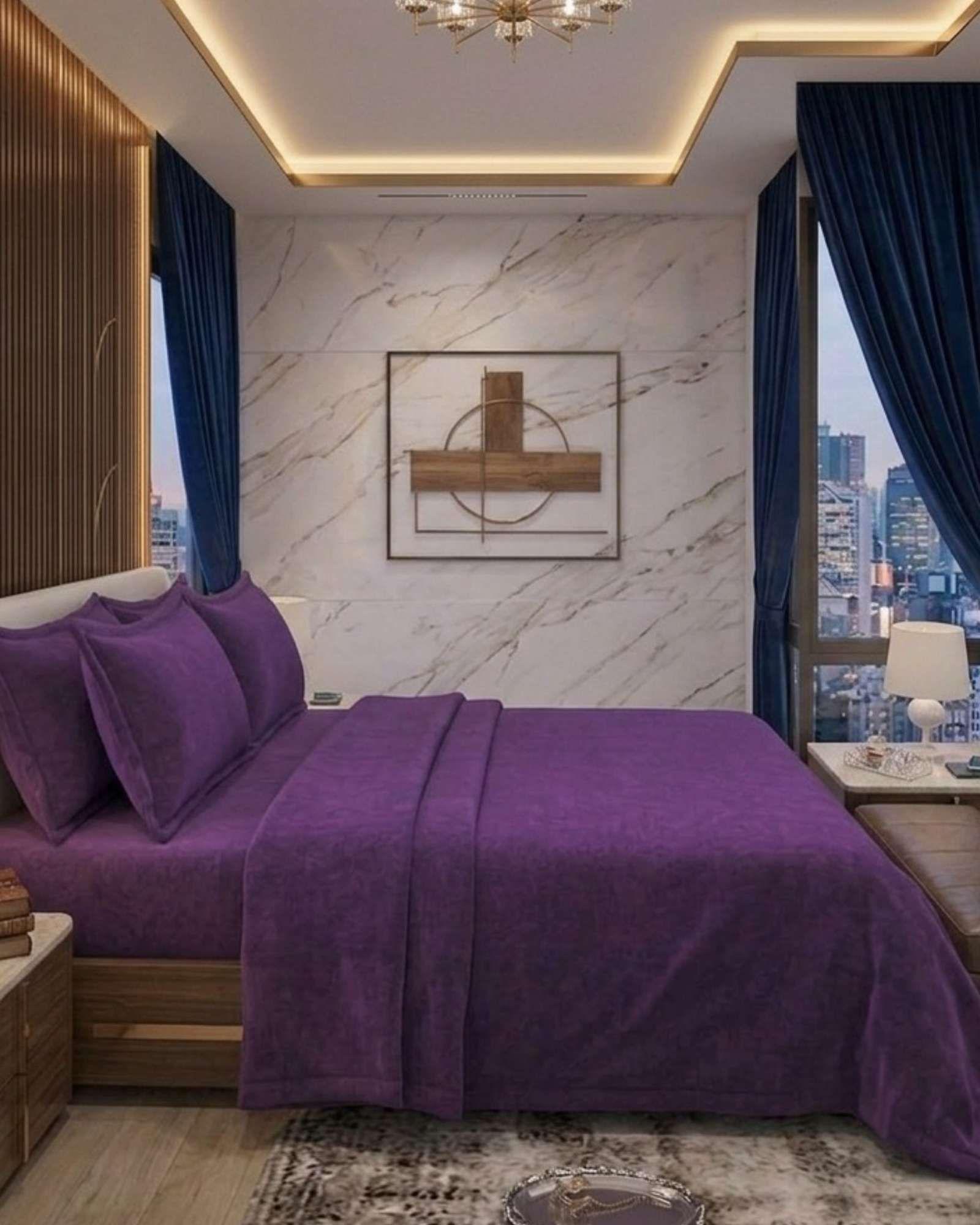 Juego de Sábanas De Polar Térmicas Invierno Superking A3-3