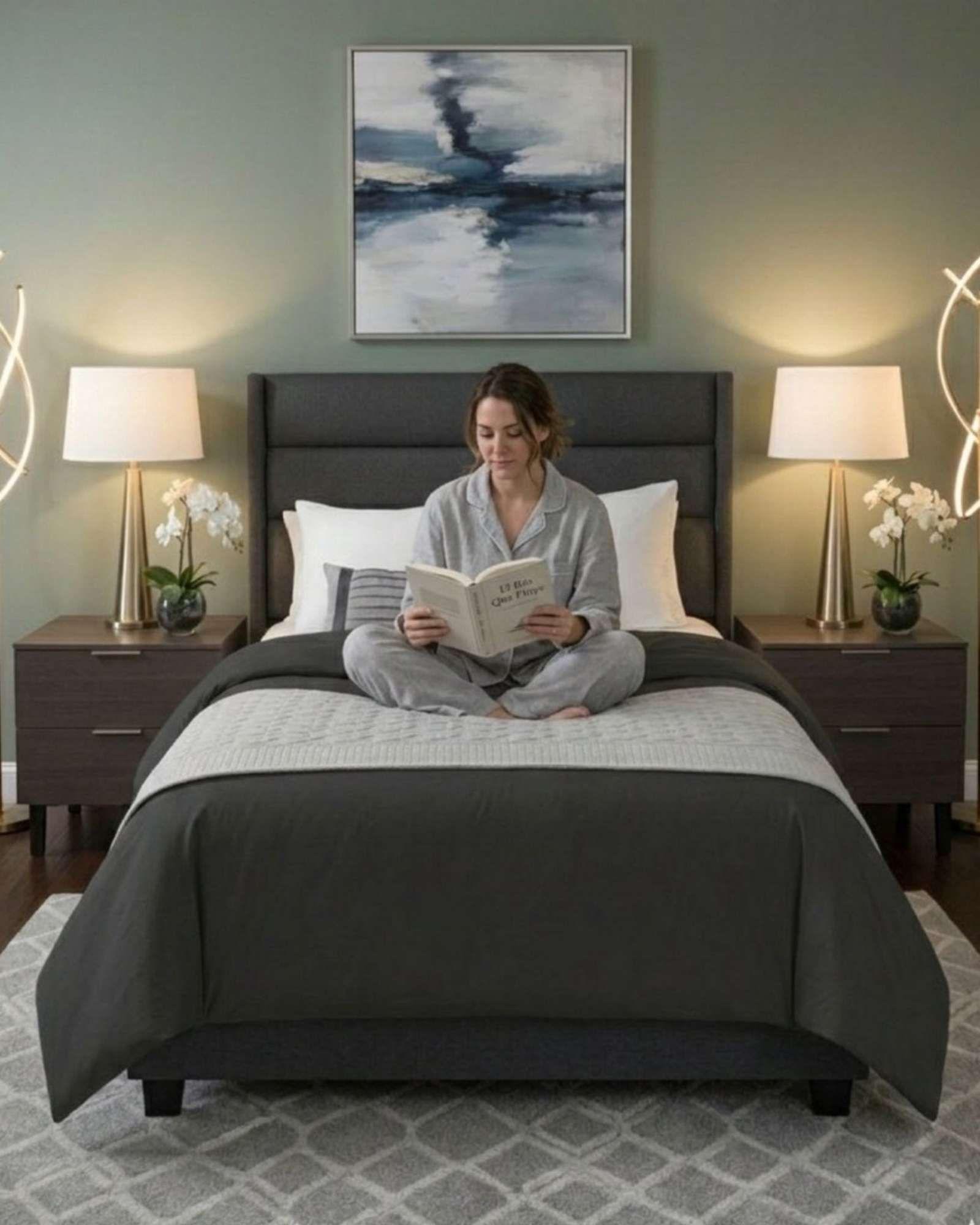 Piecera de Cama Premium Textura Soft y Calidez 90x210 cm A2-2