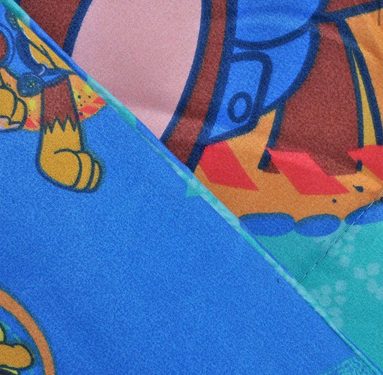 CUBRECAMA NORDICO RELLENO NIÑA NILÑO PAW PATROL TURQUESA PLAZA Y MEDIA-1