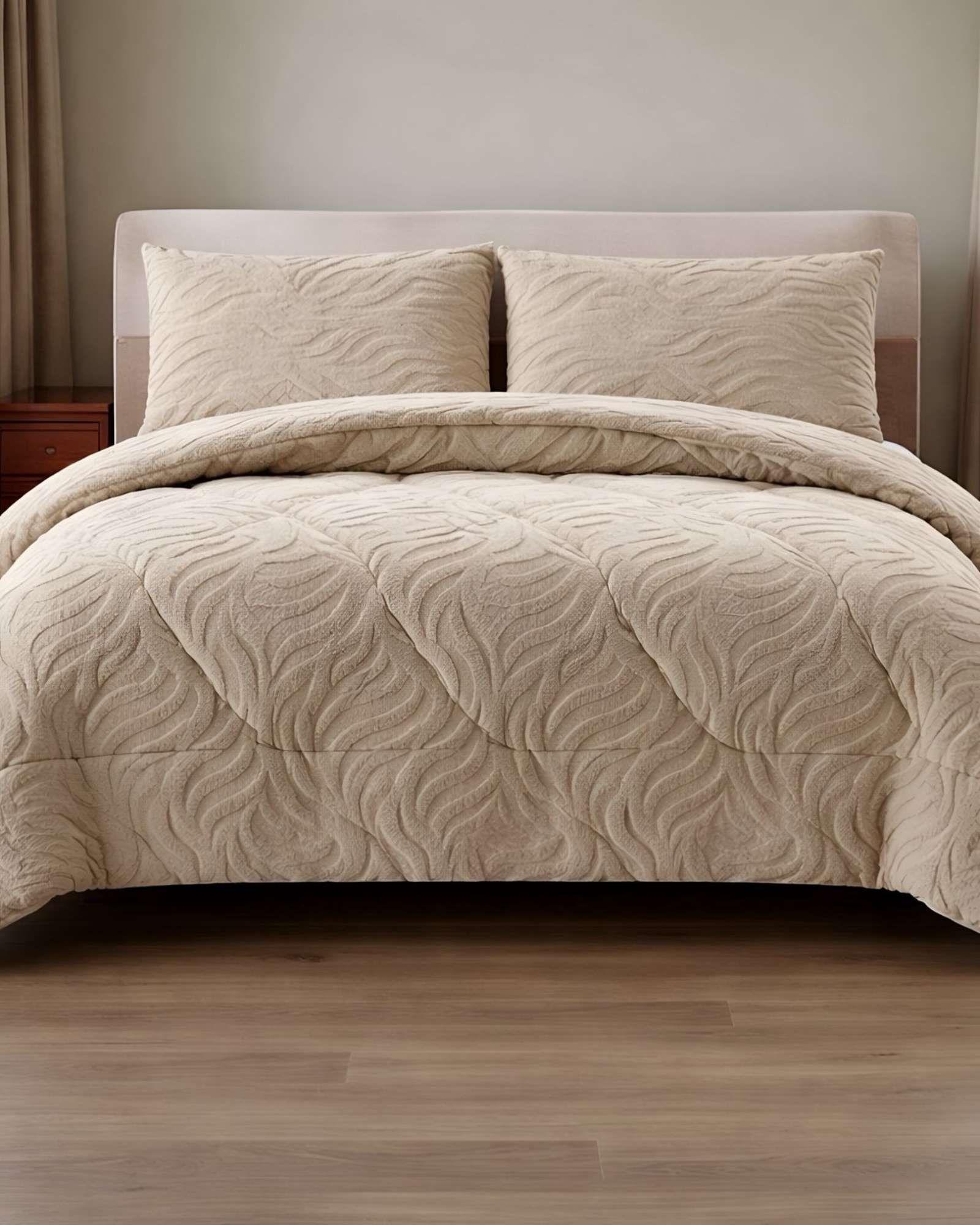 Cobertor Invierno King Elegante Térmico con Chiporro Premium 08-3