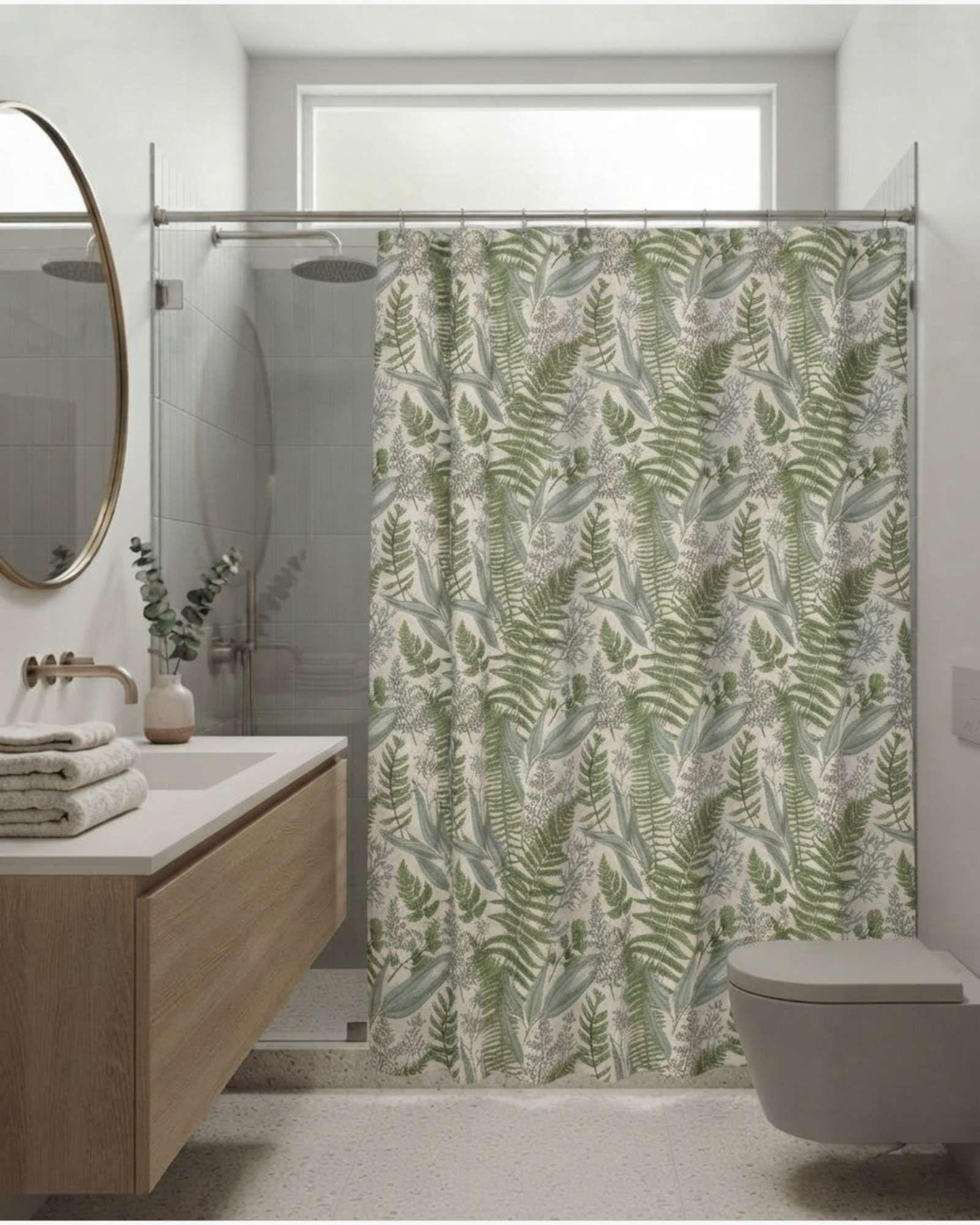 Pack de Cortina De Baño Con Forro Impermeable Surtido.-0