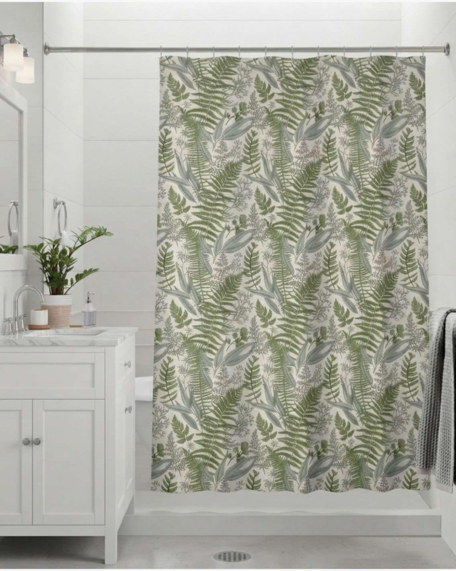 Pack de Cortina De Baño Con Forro Impermeable Surtido.-1