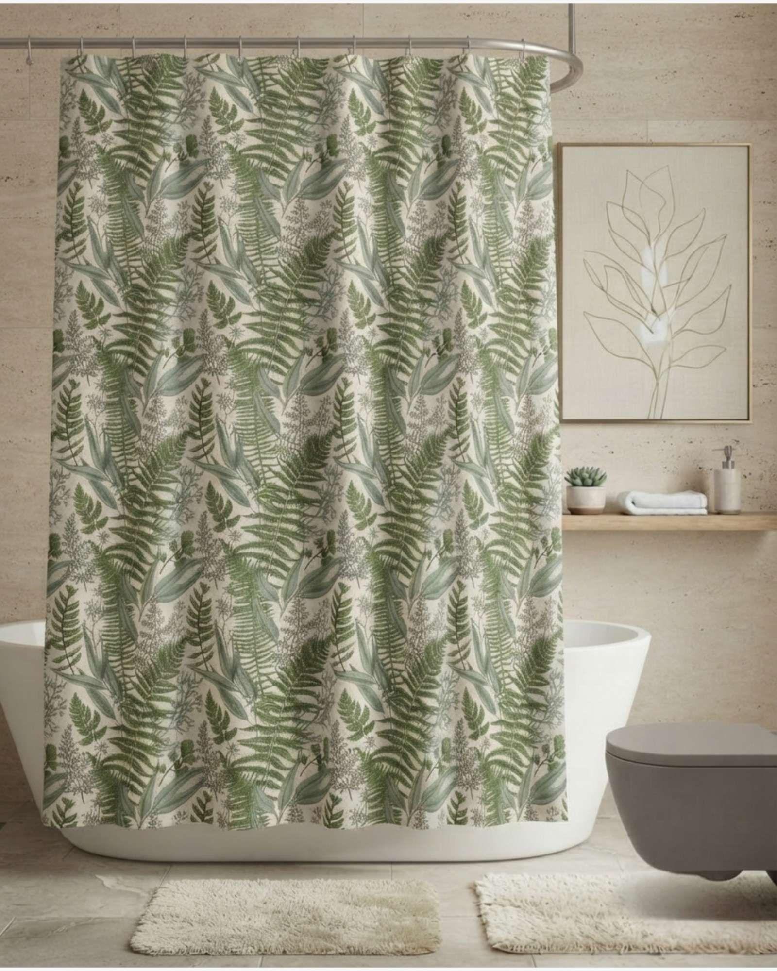 Pack de Cortina De Baño Con Forro Impermeable Surtido.-3