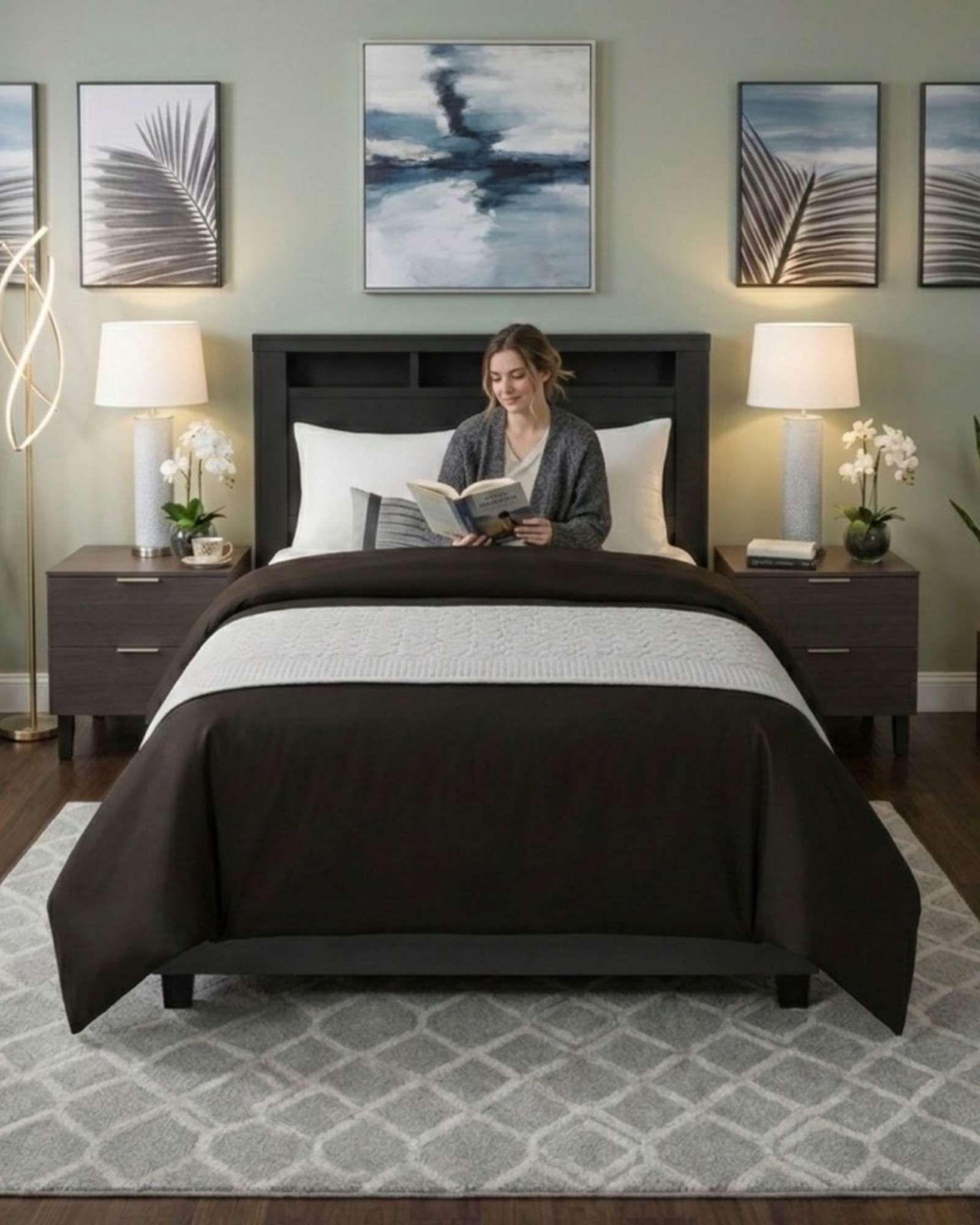 Piecera de Cama Velvet Luxury 90 x 210 cm A11-2