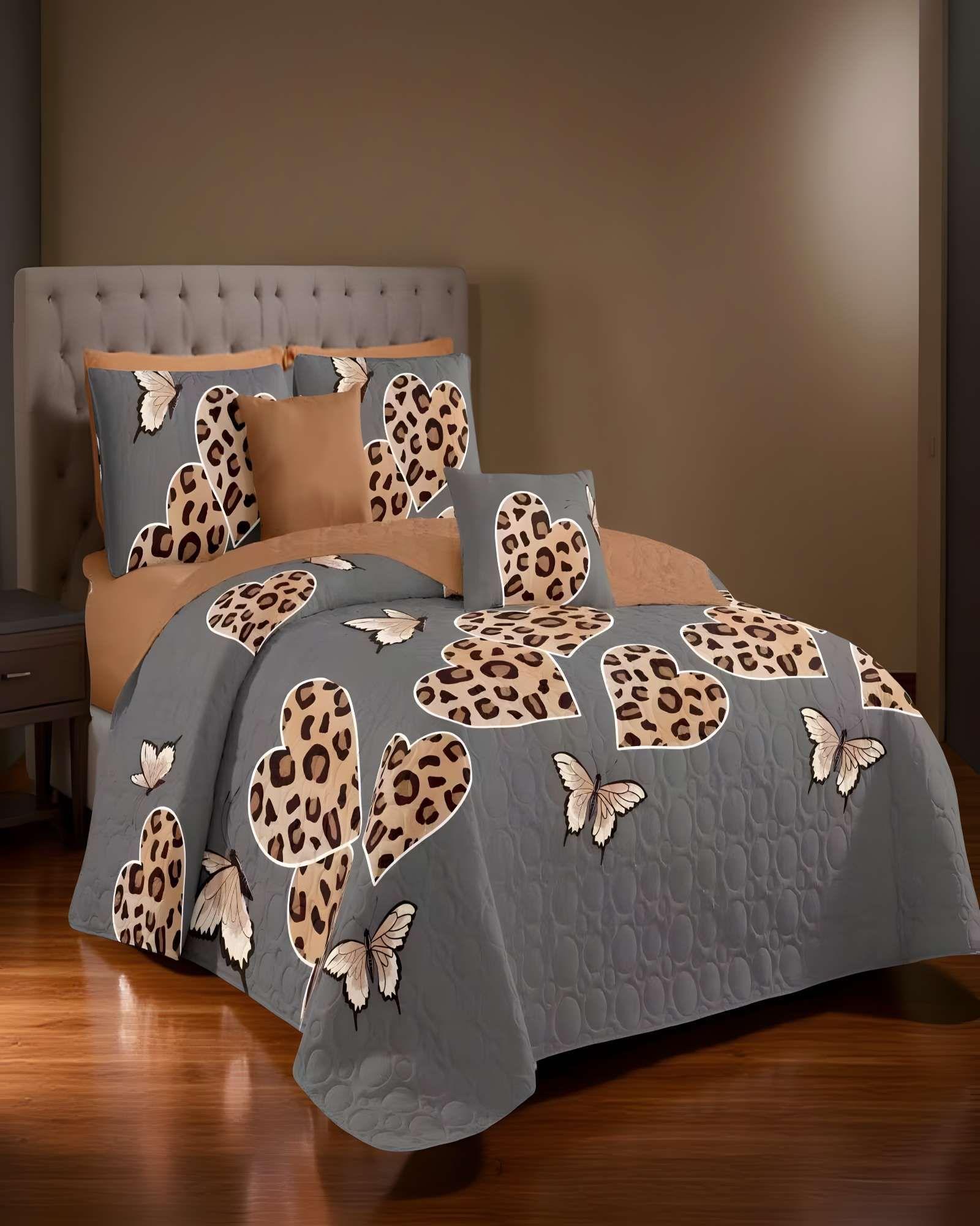 CUBRECAMA CON DISEÑOS ÚNICOS KING 250 X 270 CM P19-3